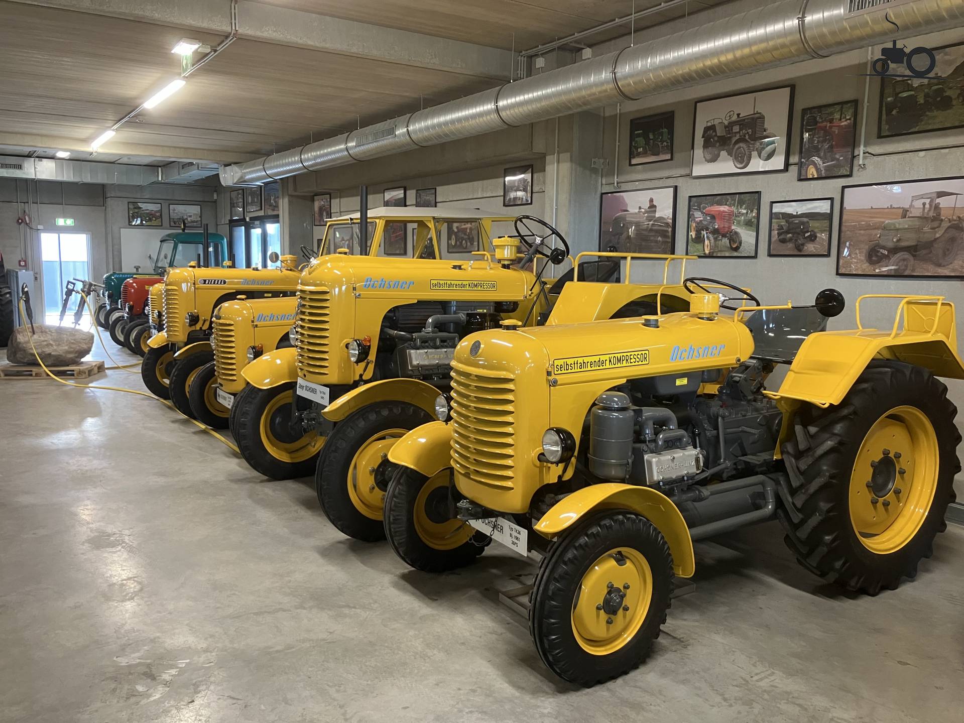 Ochsner zelfrijdende compressor op Steyr basis