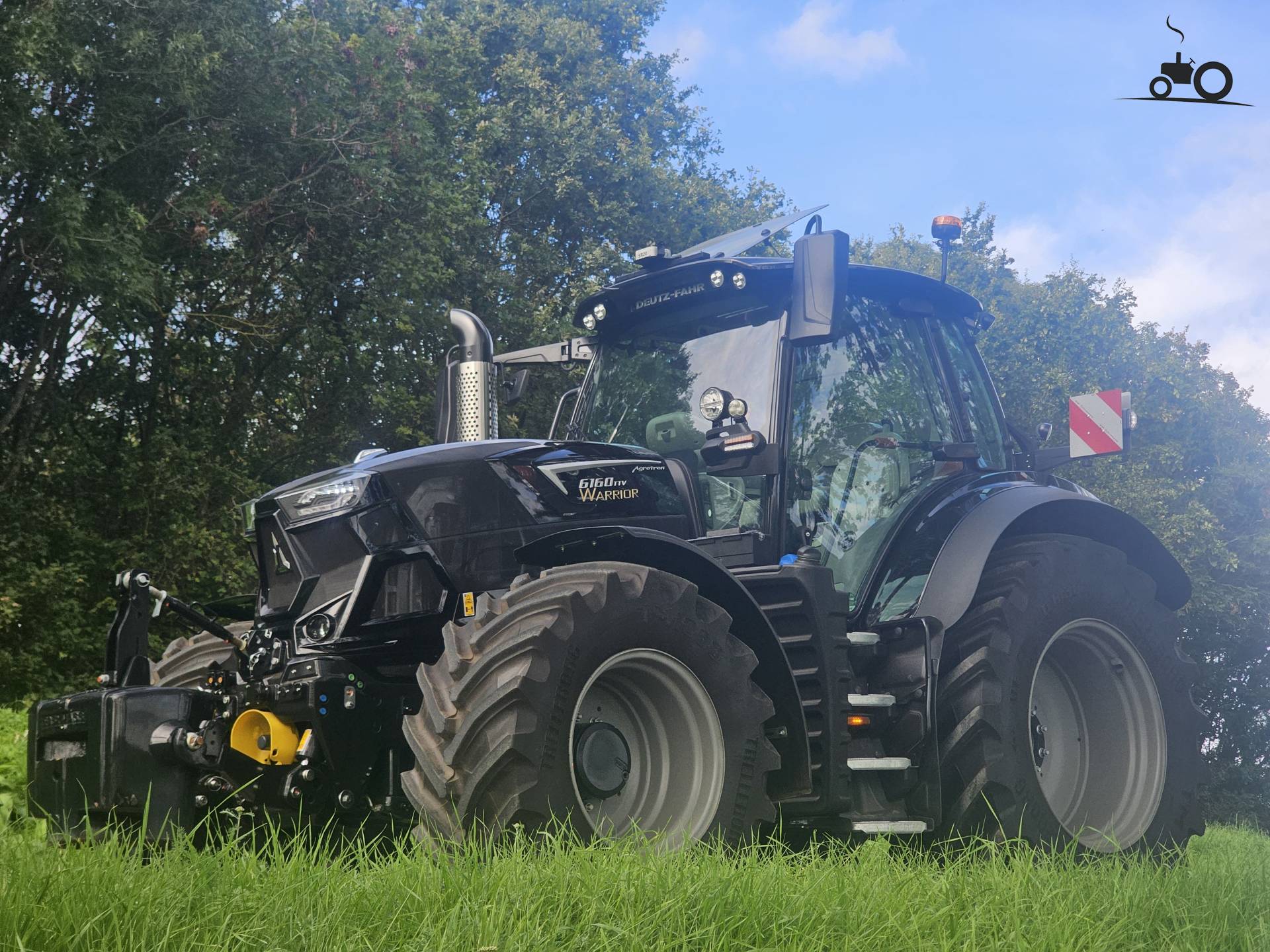 Deutz-Fahr 6160 TTV Black Warrior in de schijnwerpers