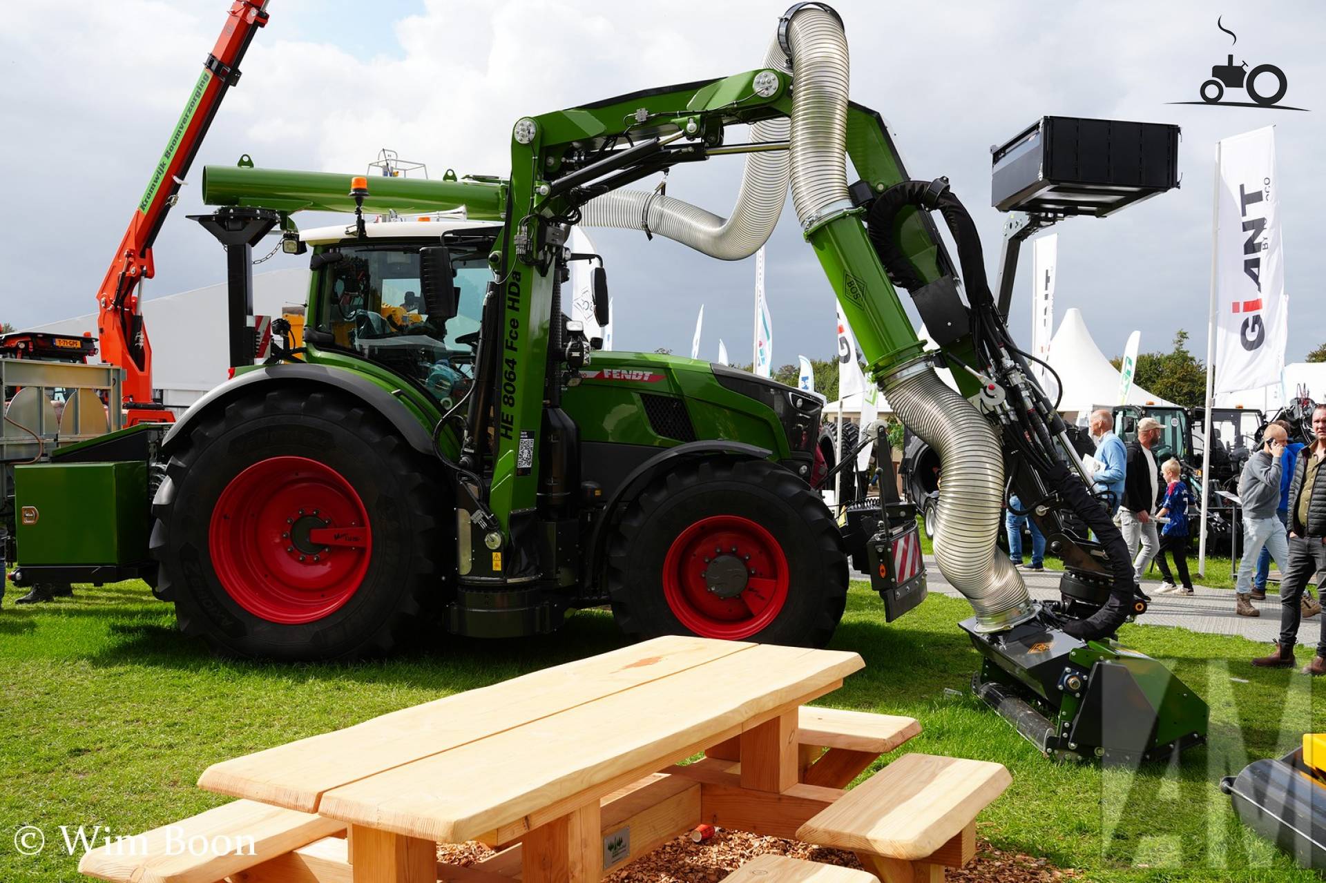 Fendt 728 Vario tractor bij AgroTechniek Holland 2026
