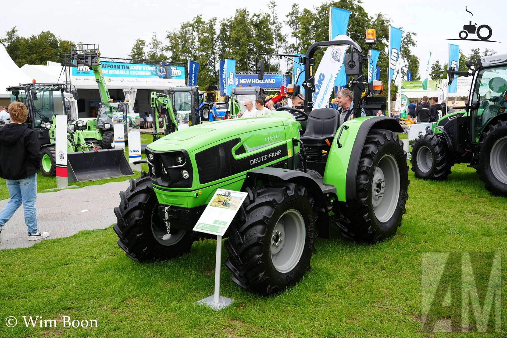 Deutz-Fahr 4070E op AgroTechniek Holland 2026