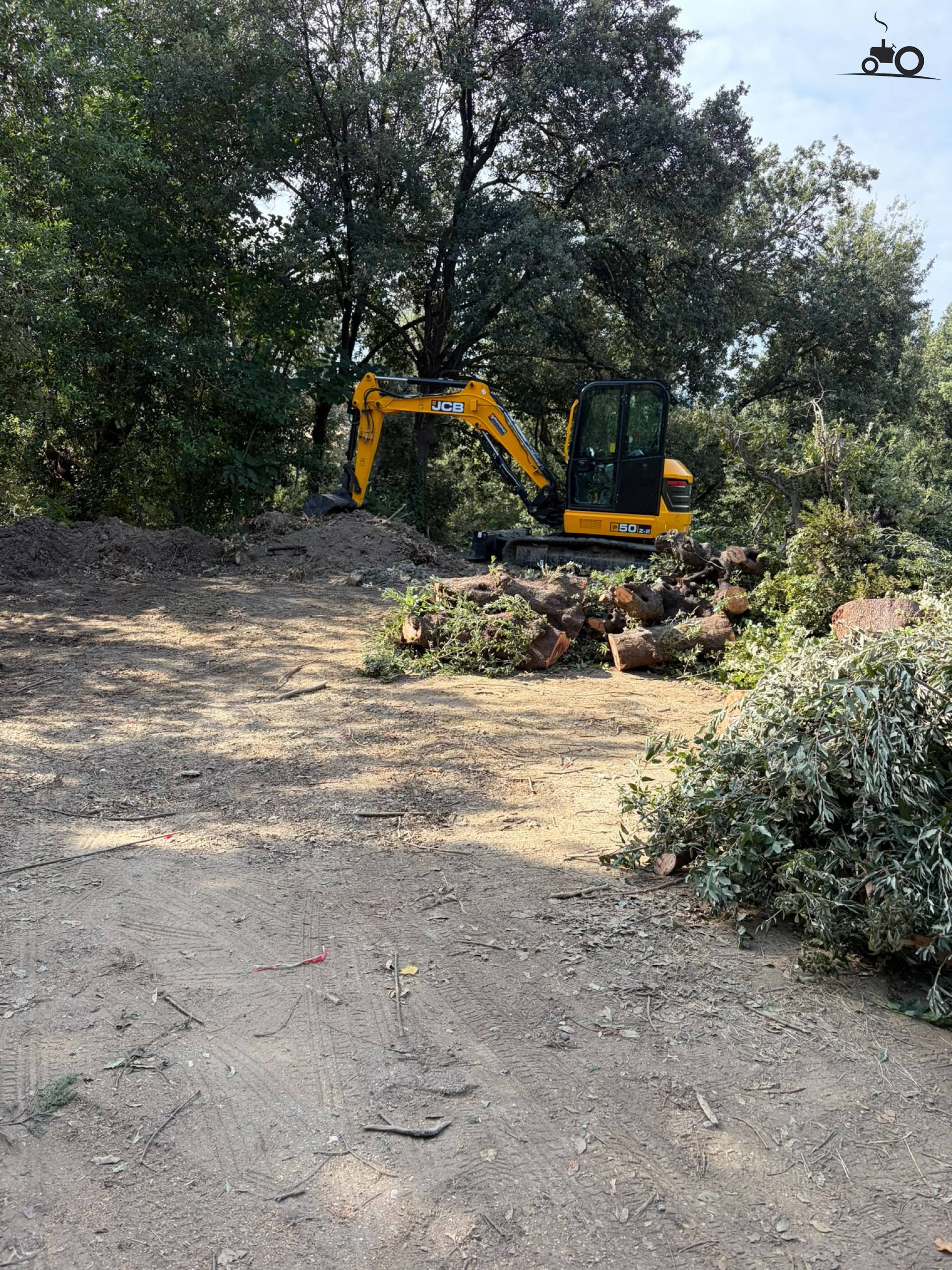 JCB mini graafmachine
