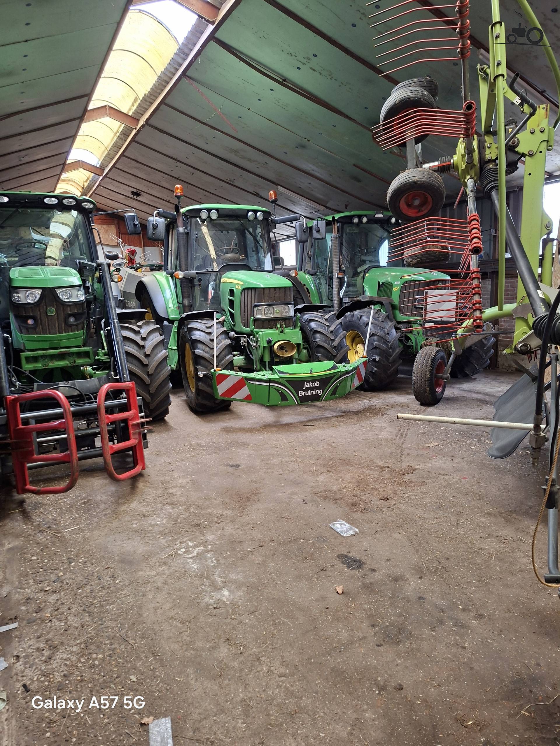 Trekkers Se 6420s, 6430 en 6125r op een rij