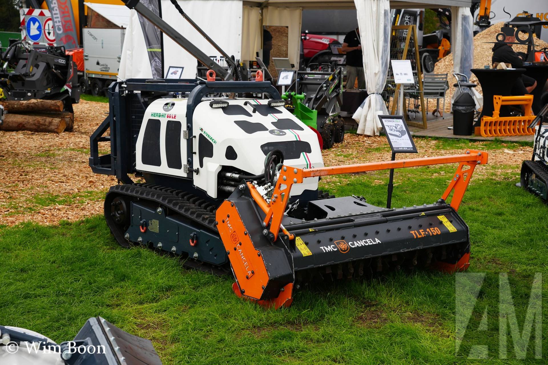 Hymach Hebrhy 60LE op vakbeurs in Biddinghuizen