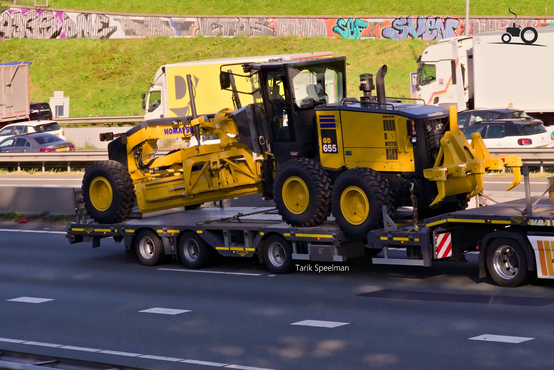 Komatsu GD 655 Grader op A16