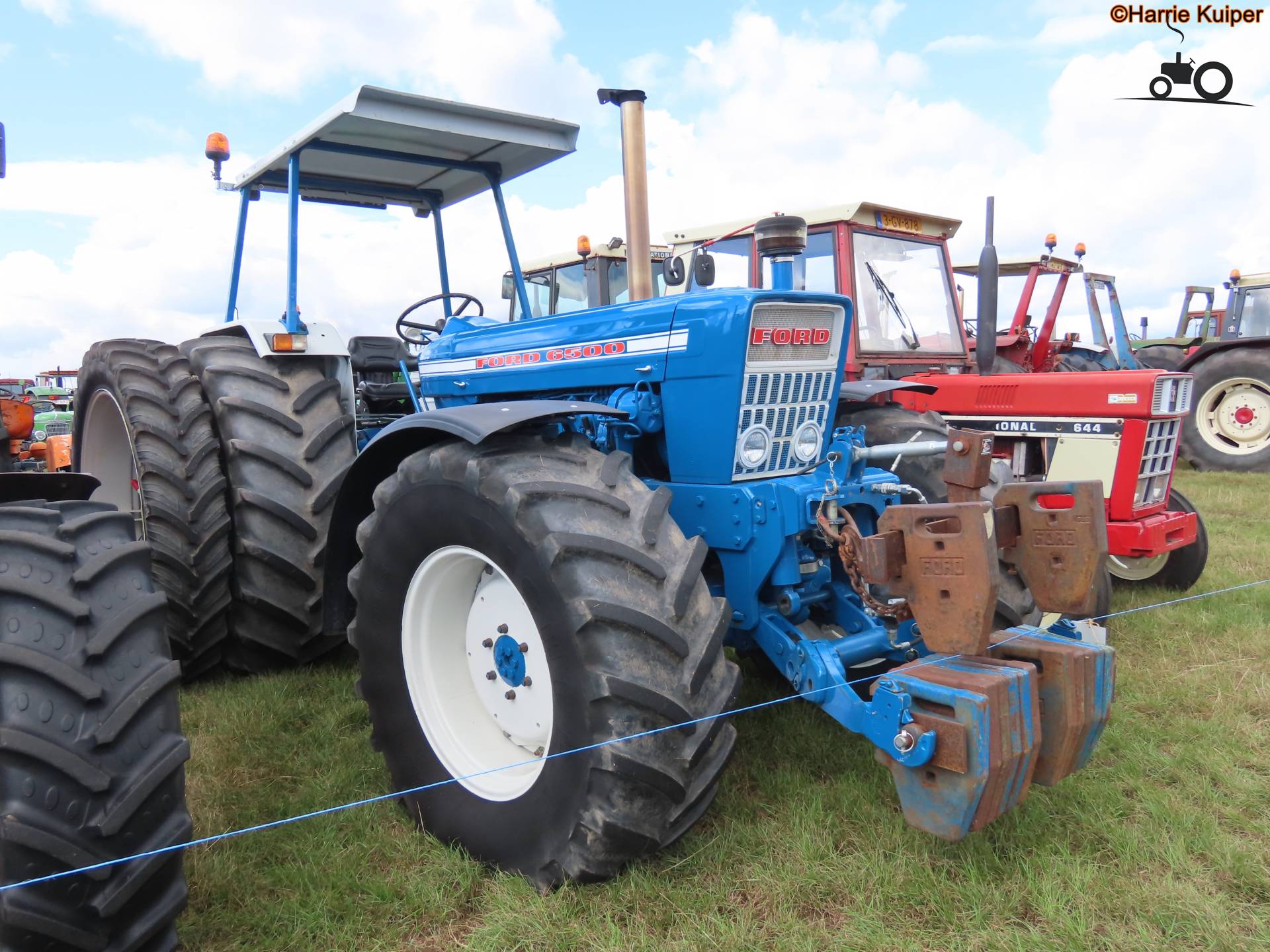 Ford 6500 at Historische machineclub Kempen event