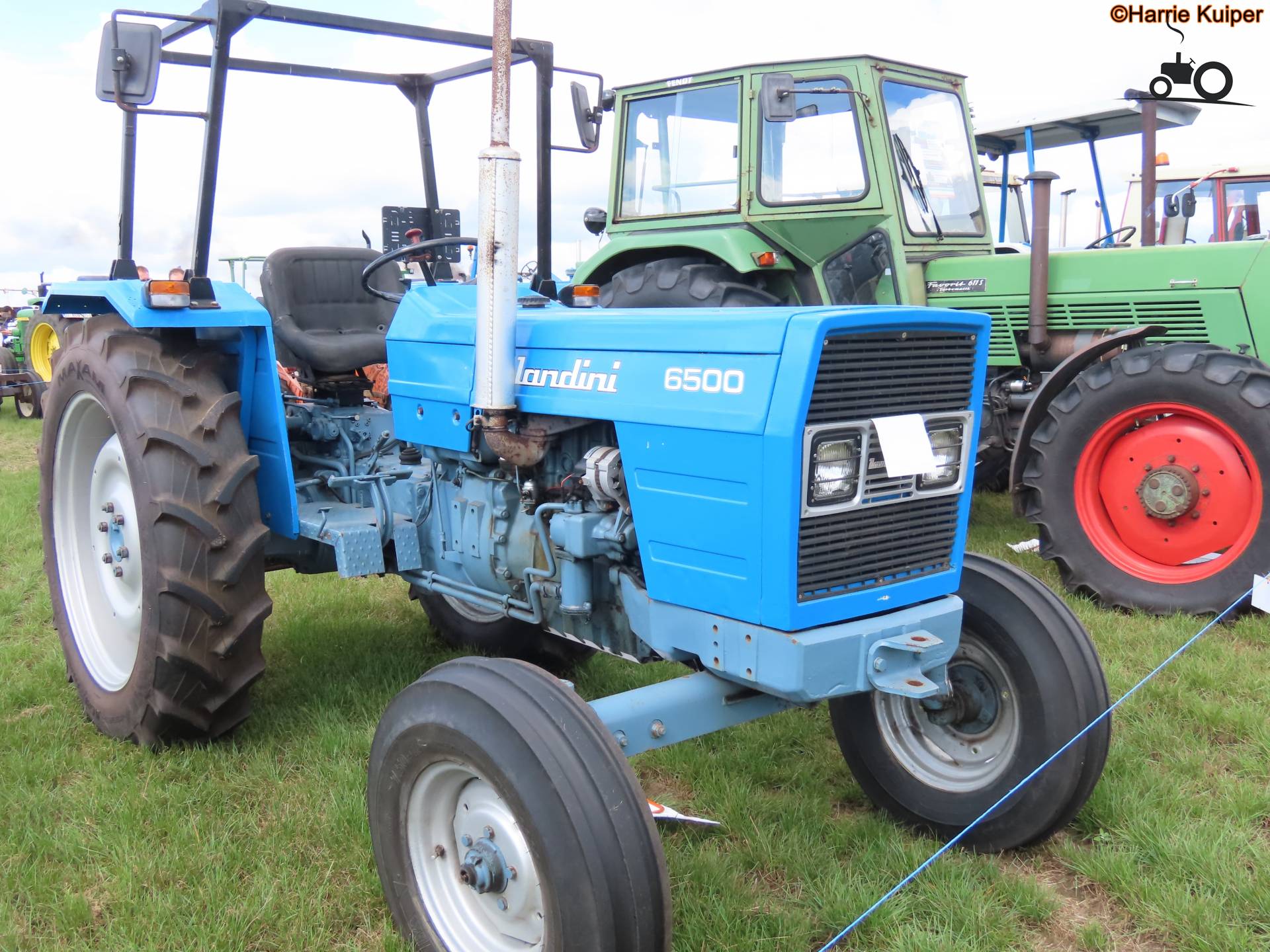Landini 6500 at Historische machineclub Kempen event
