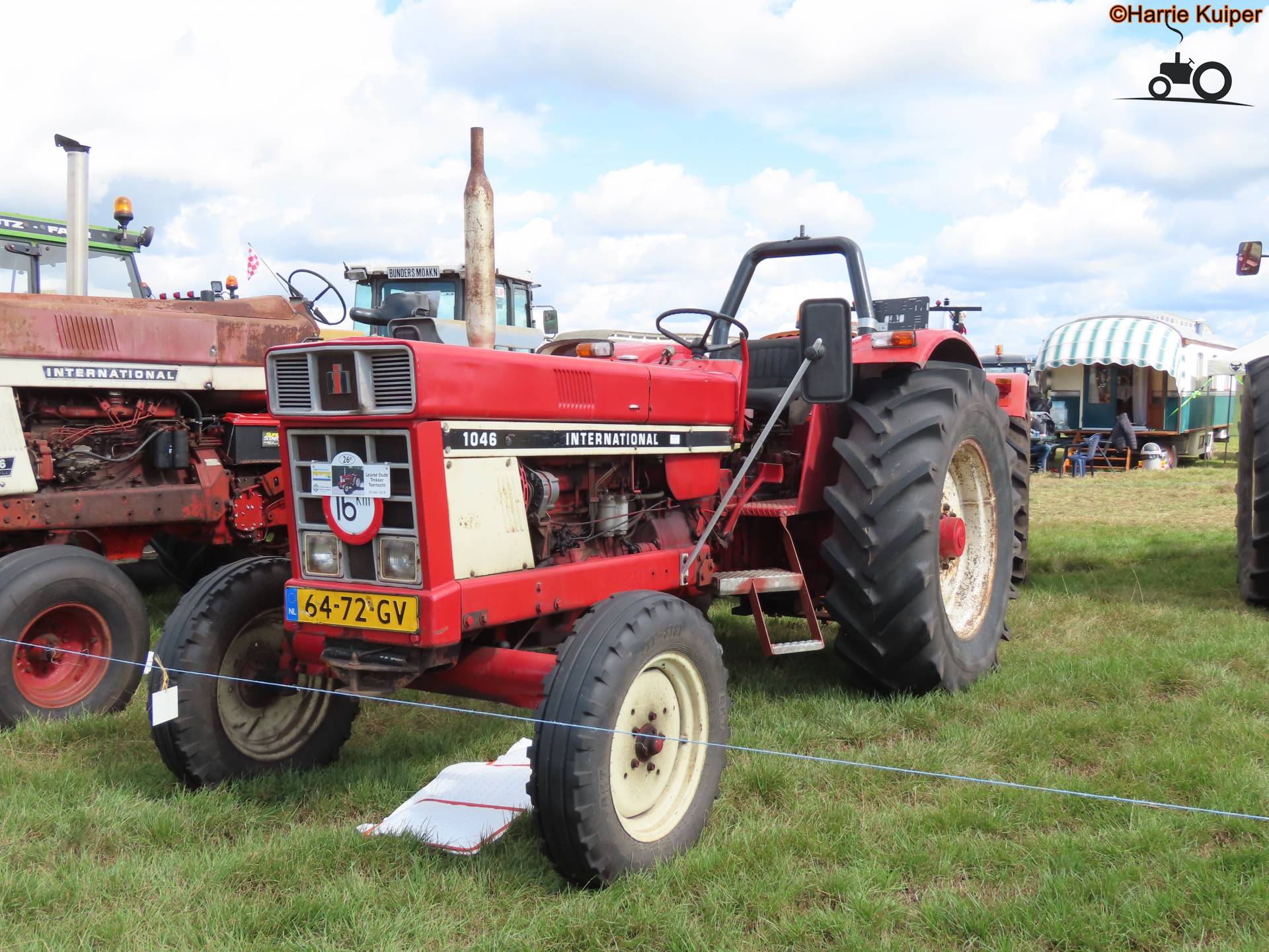 International 1046 machine at 36th Oldtimer Festival