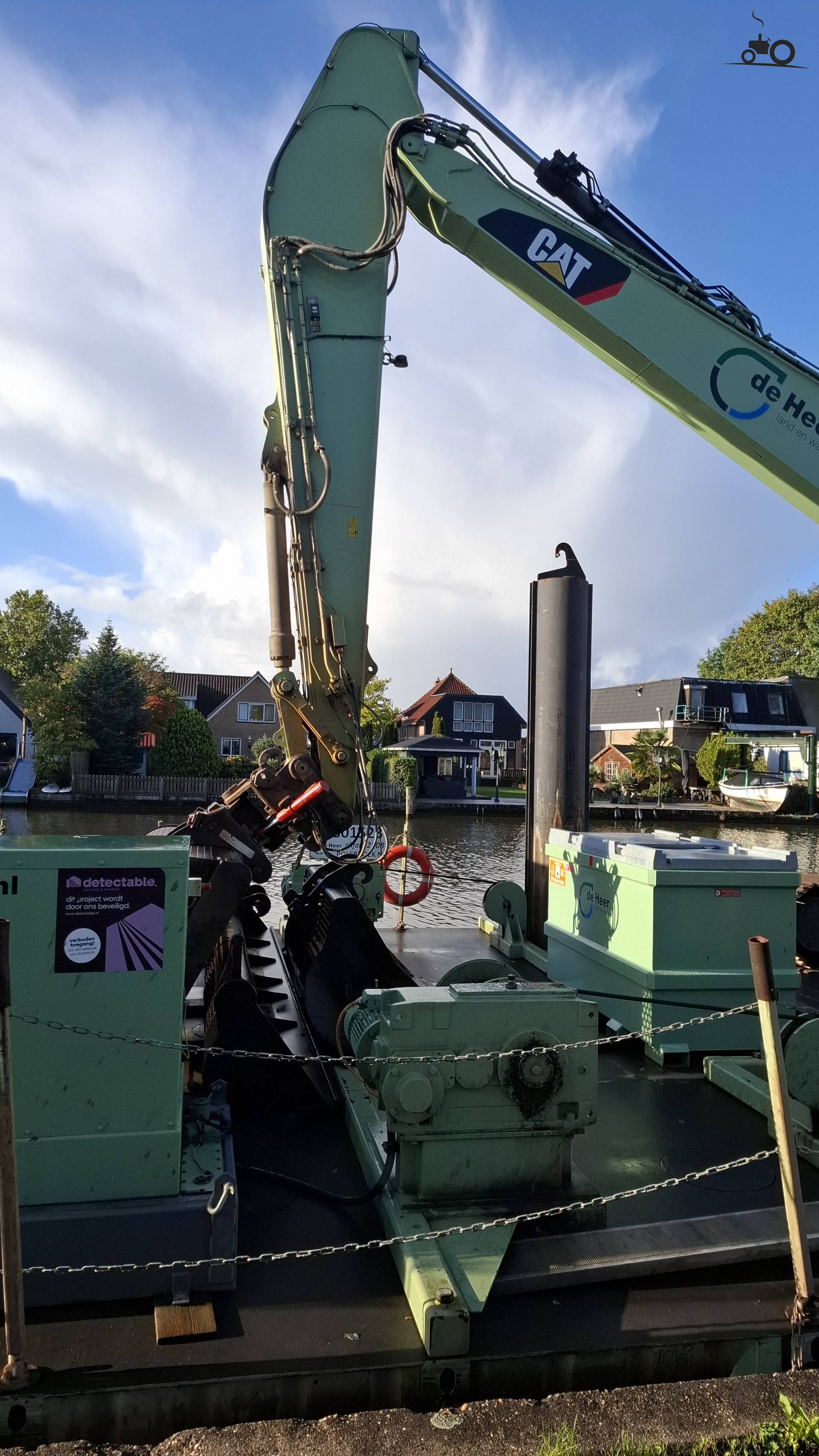 Lepelsteel van Caterpillar 329