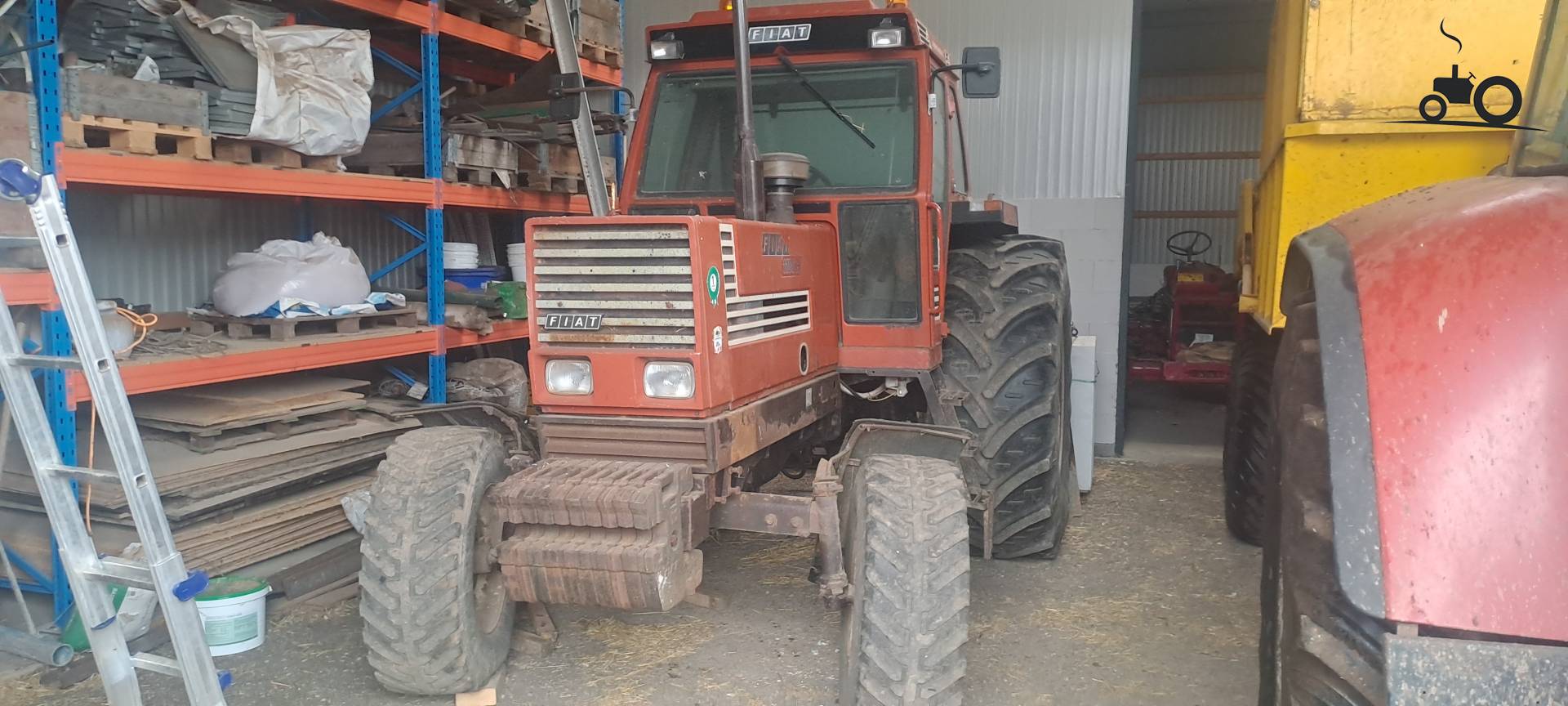 TLA from a 3-furrow to a 4-furrow plough, with an extra row of weights.