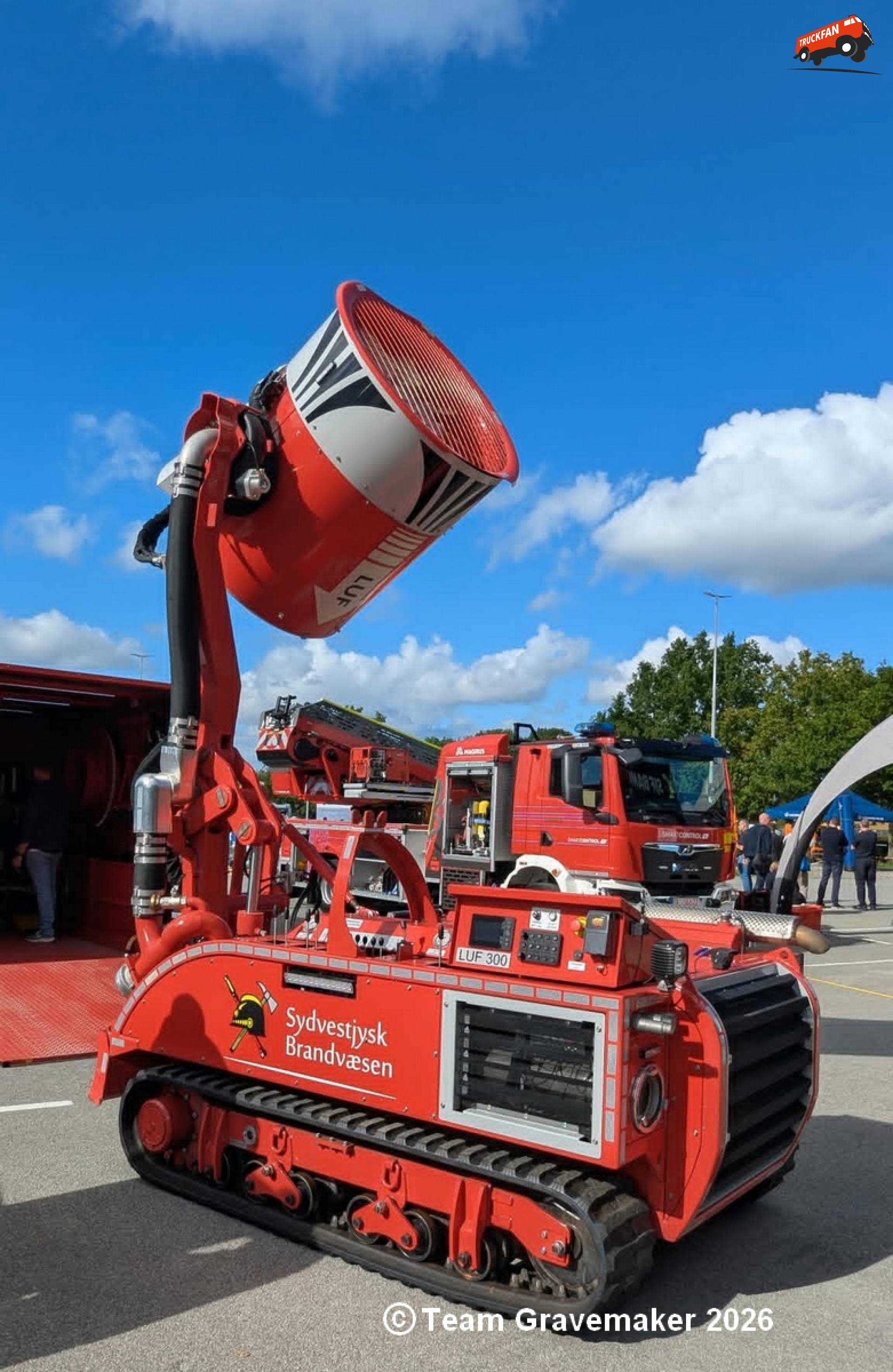 LUF 300 blusrobot in Aalborg