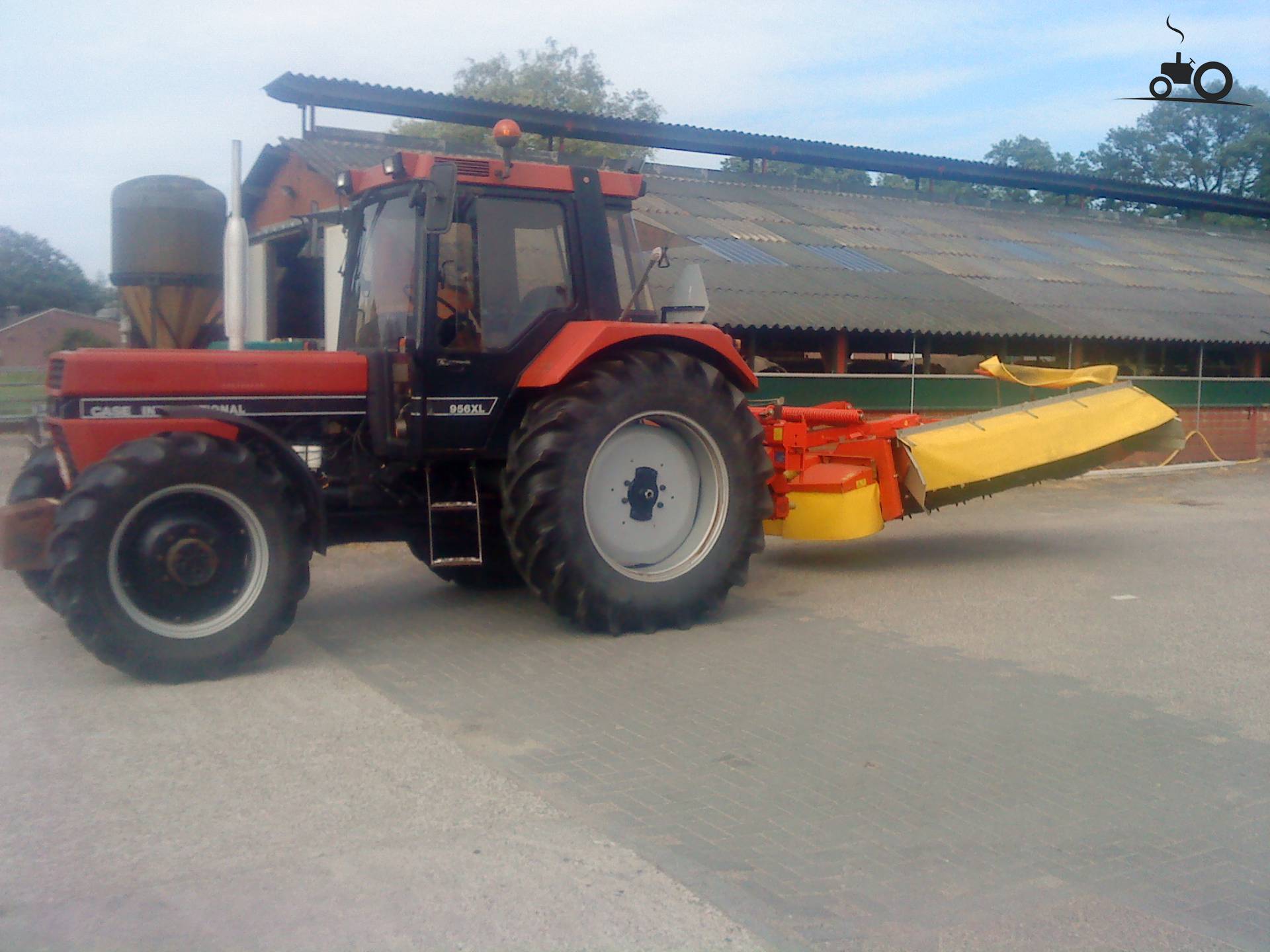 Foto Case International 956 XL Van Loon En Melkvee Bedrijf Stegers