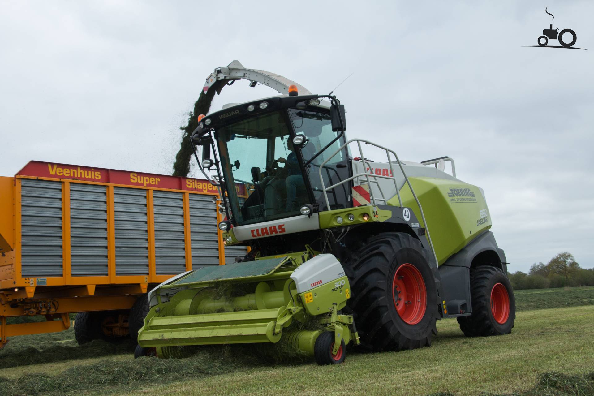 Foto Claas Jaguar 850 2014 Van Loon And Grondverzetbedrijf Fa Toering 8501