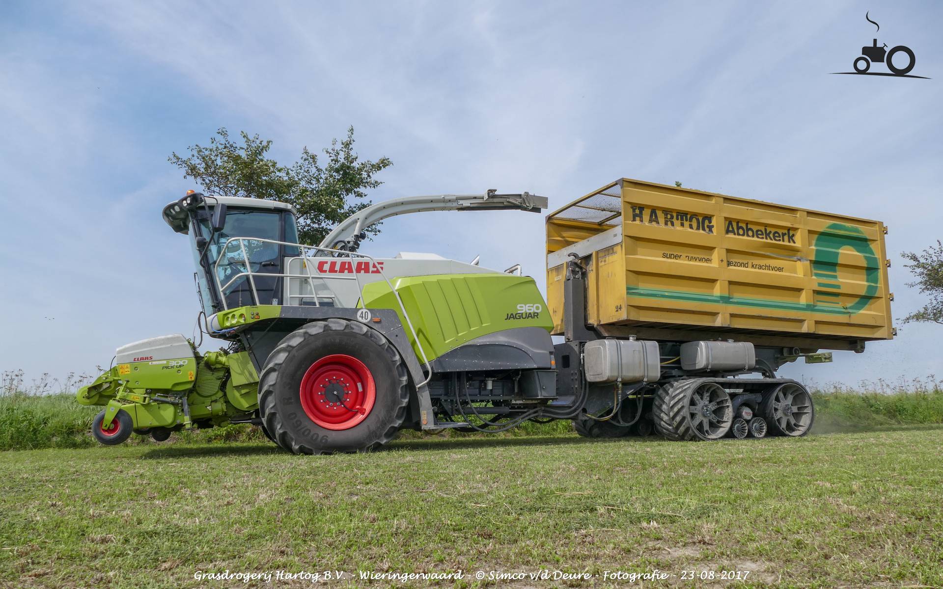 Foto Claas Jaguar Van Grasdrogerij Hartog Bv