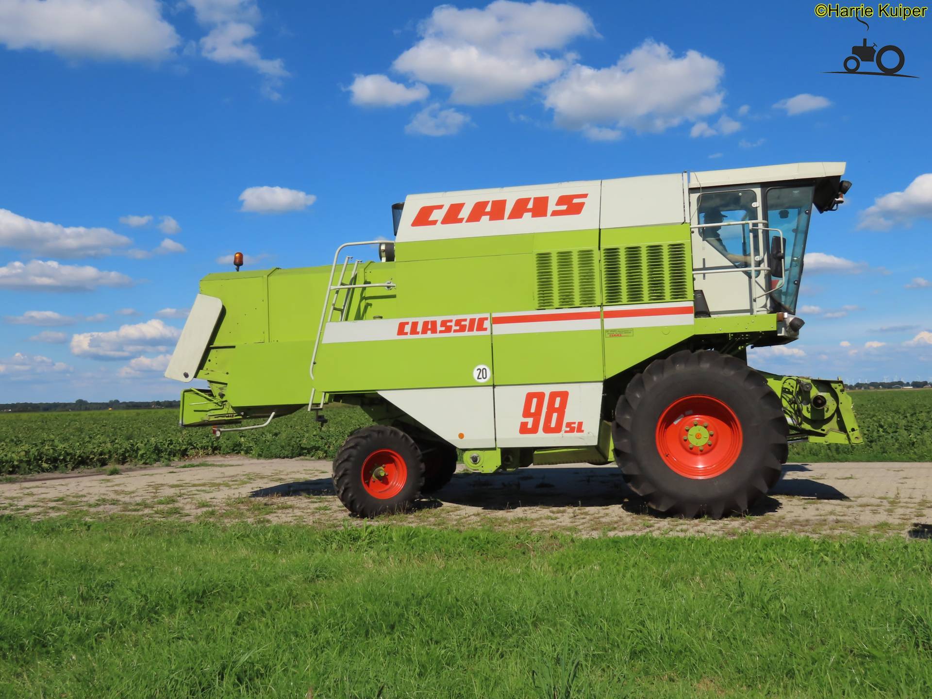 Claas Dominator 98 Sl Österreich Traktor Foto 1370114