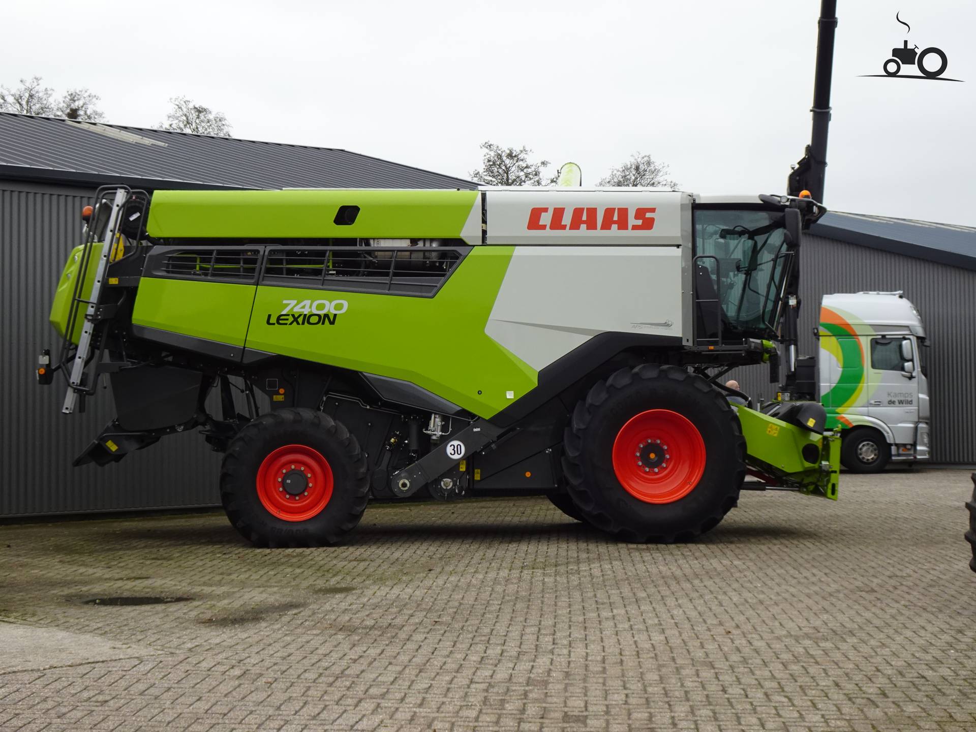 Foto Claas Lexion Van Kamps De Wild Bv