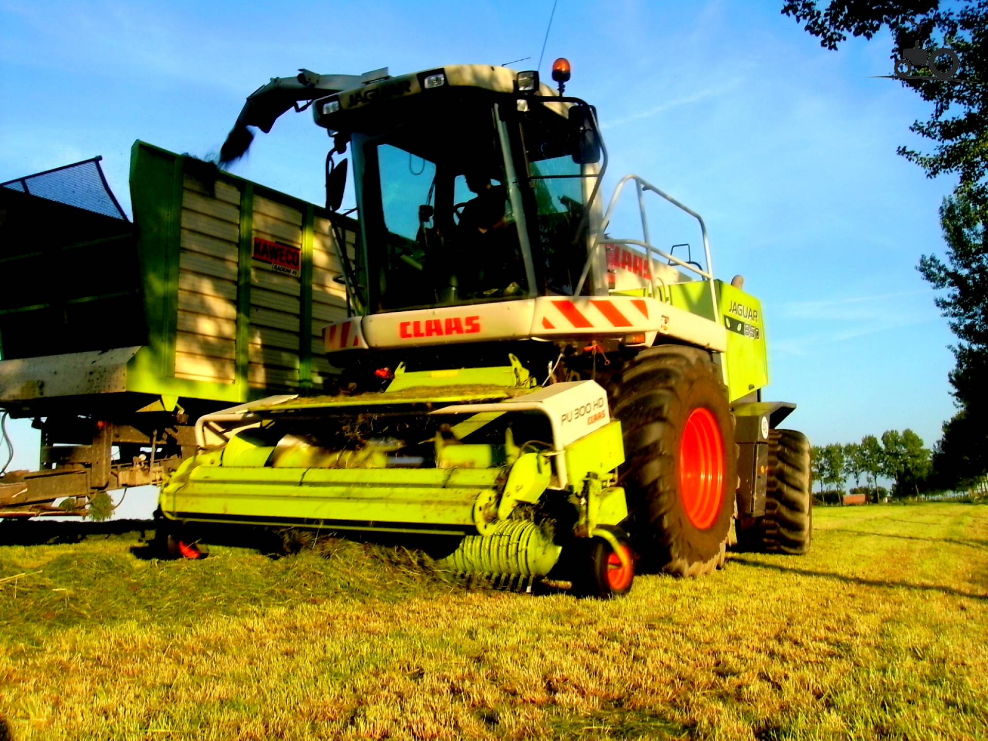 Foto Claas Jaguar 850 Green Eye #238053