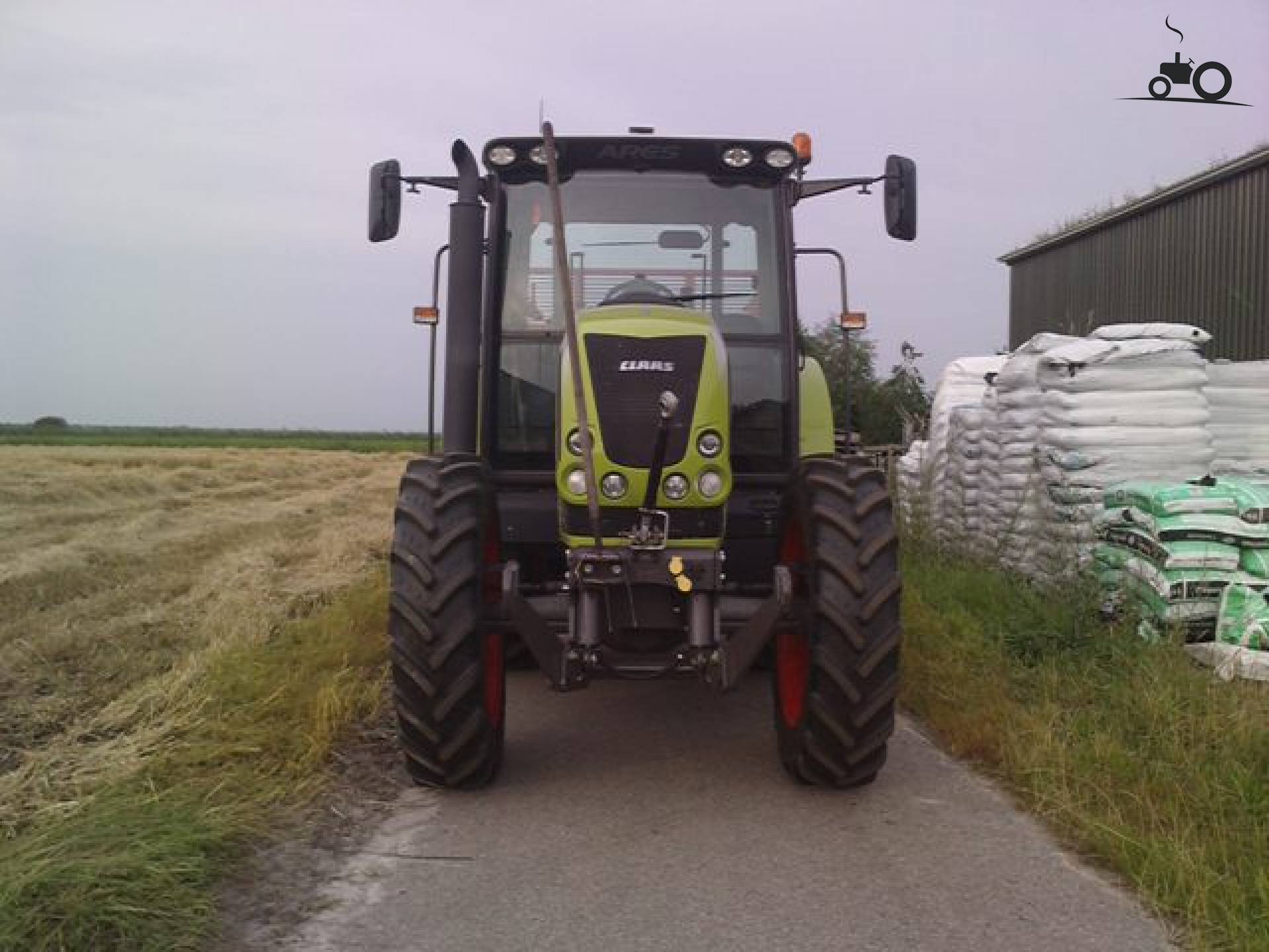 Foto Claas Ares 577 ATZ van Mts. Naber