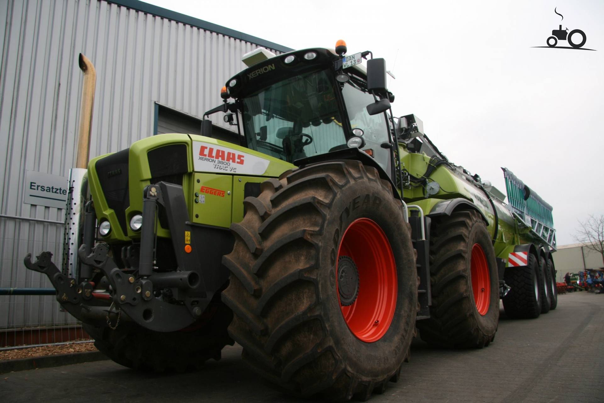 Foto Claas Xerion Vc Van Jtnfotografie Nl