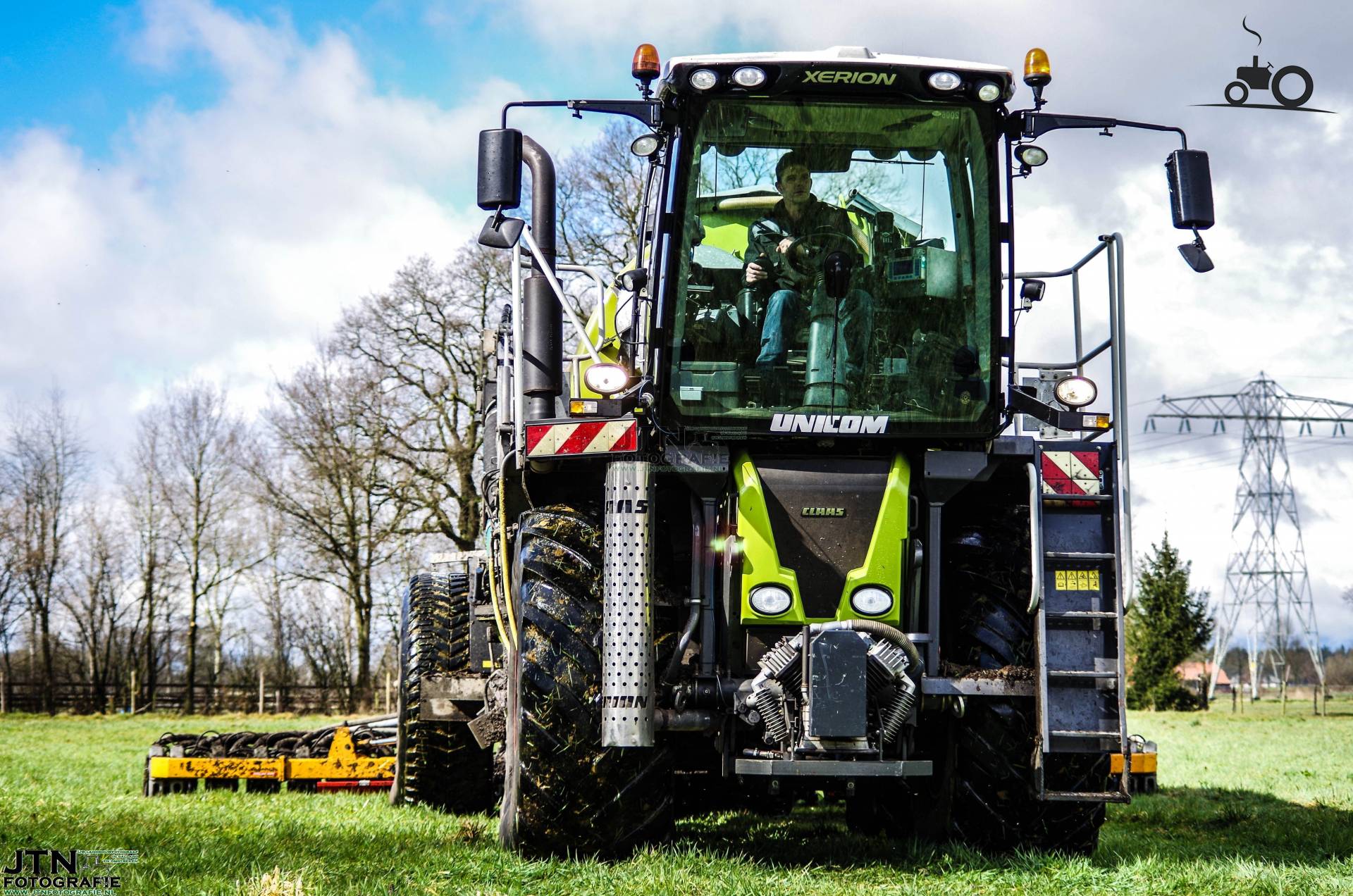 Foto Claas Xerion Saddle Trac Van Jtn Fotografie Unicom Oost BV