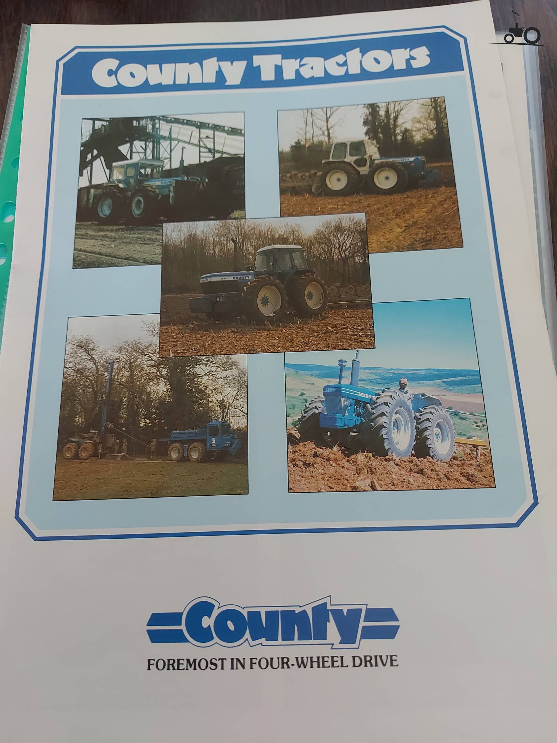 County tractor folder