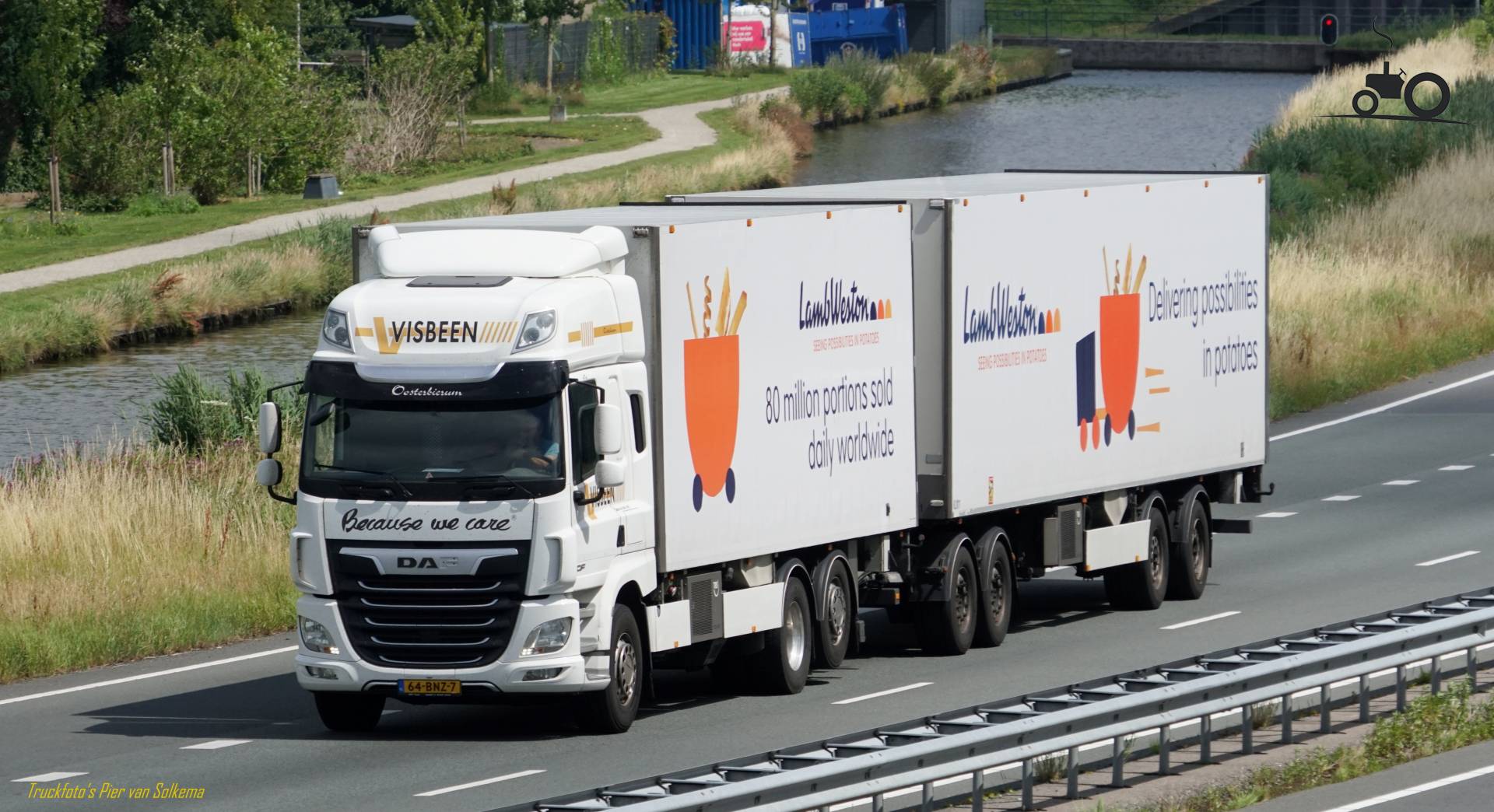 Foto DAF CF Euro 6 van Transportbedrijf Visbeen