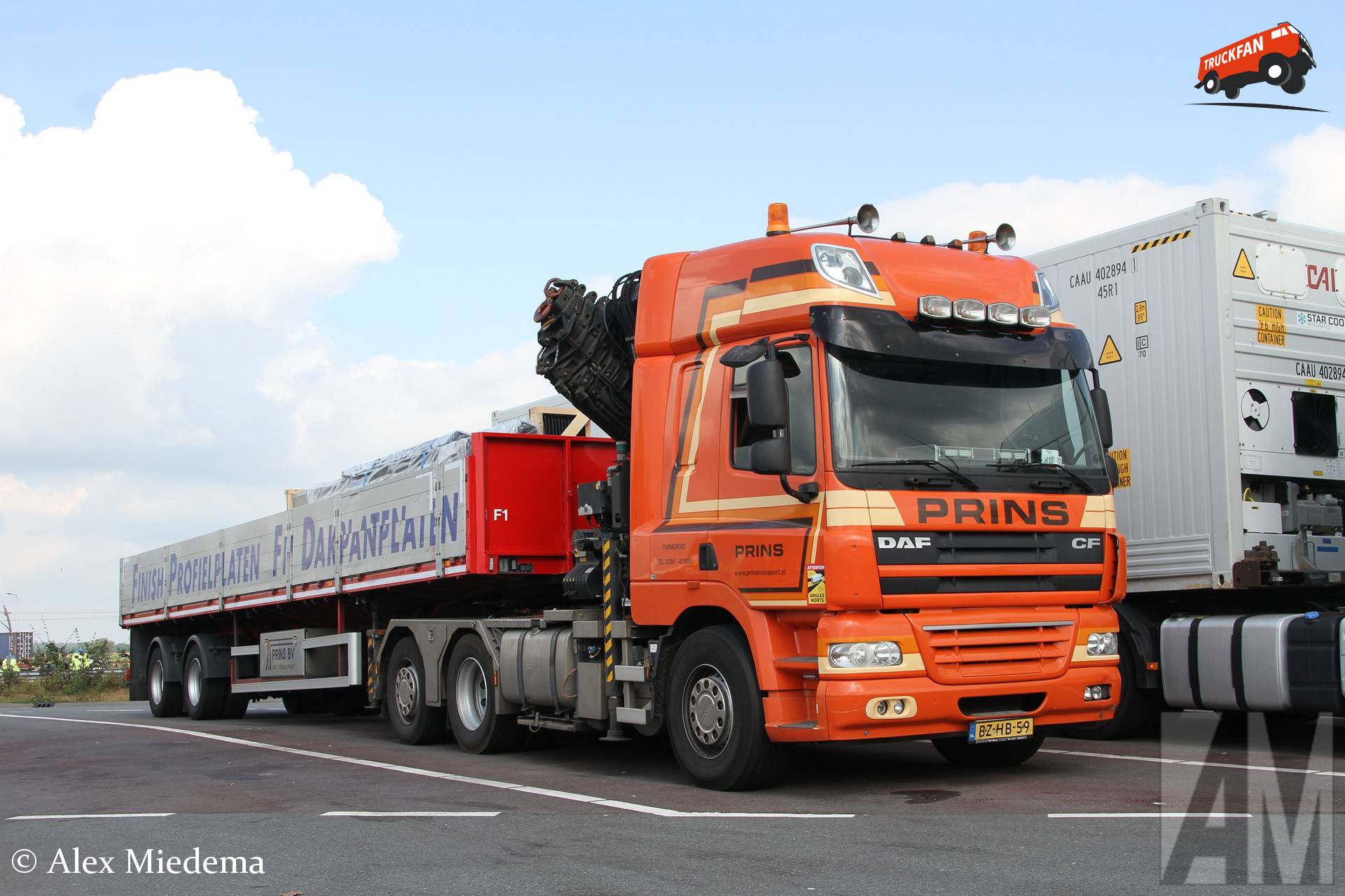 Foto DAF CF85 van Prins Transport Purmerend