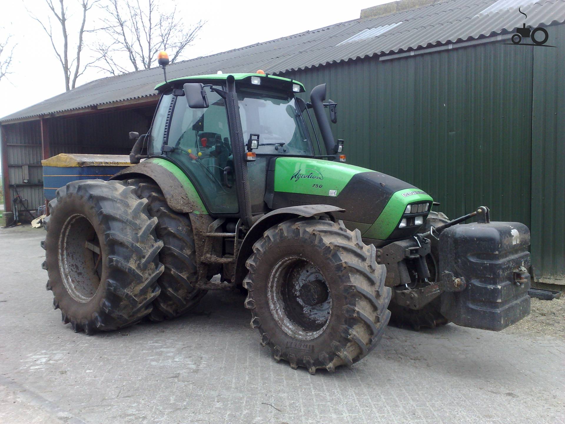 Foto Deutz Fahr Agrotron 150 Van Bikker