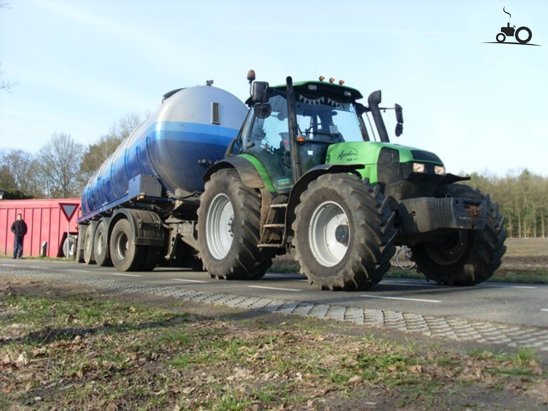 Foto Deutz-Fahr Agrotron 165 Van Firma Ten Voorde