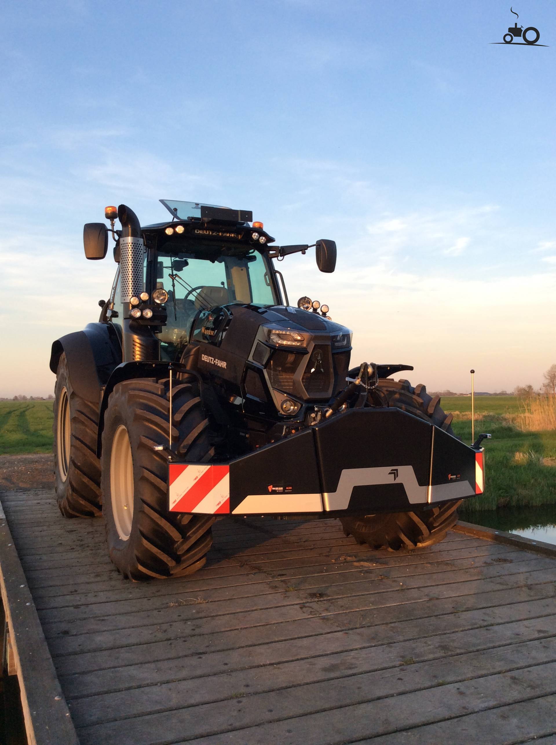 Foto Deutz Fahr Agrotron 6180 TTV Van Van Der Sluis Agri