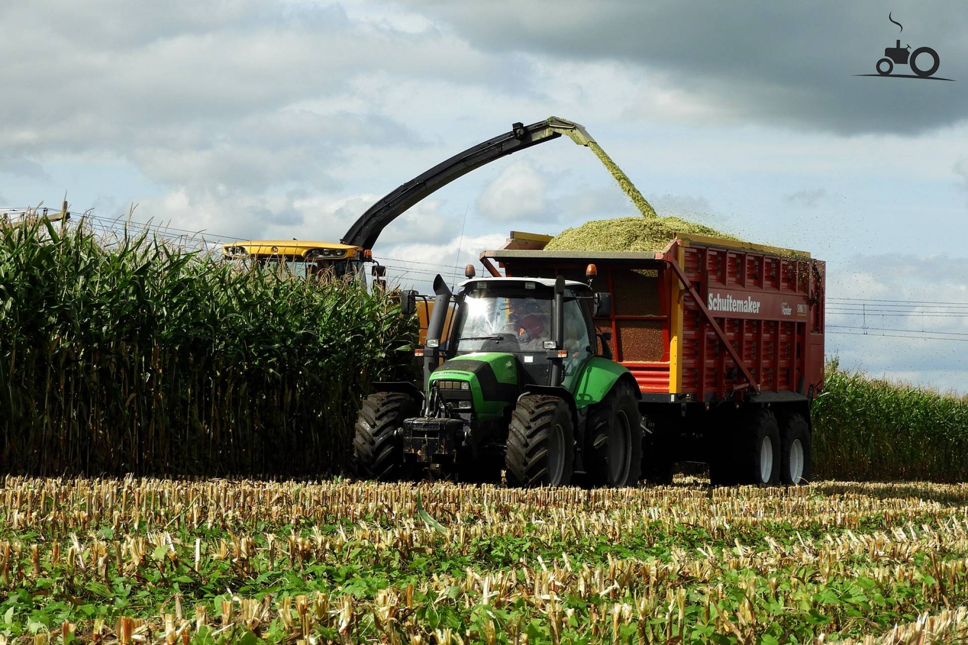 Foto Deutz Fahr Agrotron Van Loonbedrijf Vonder