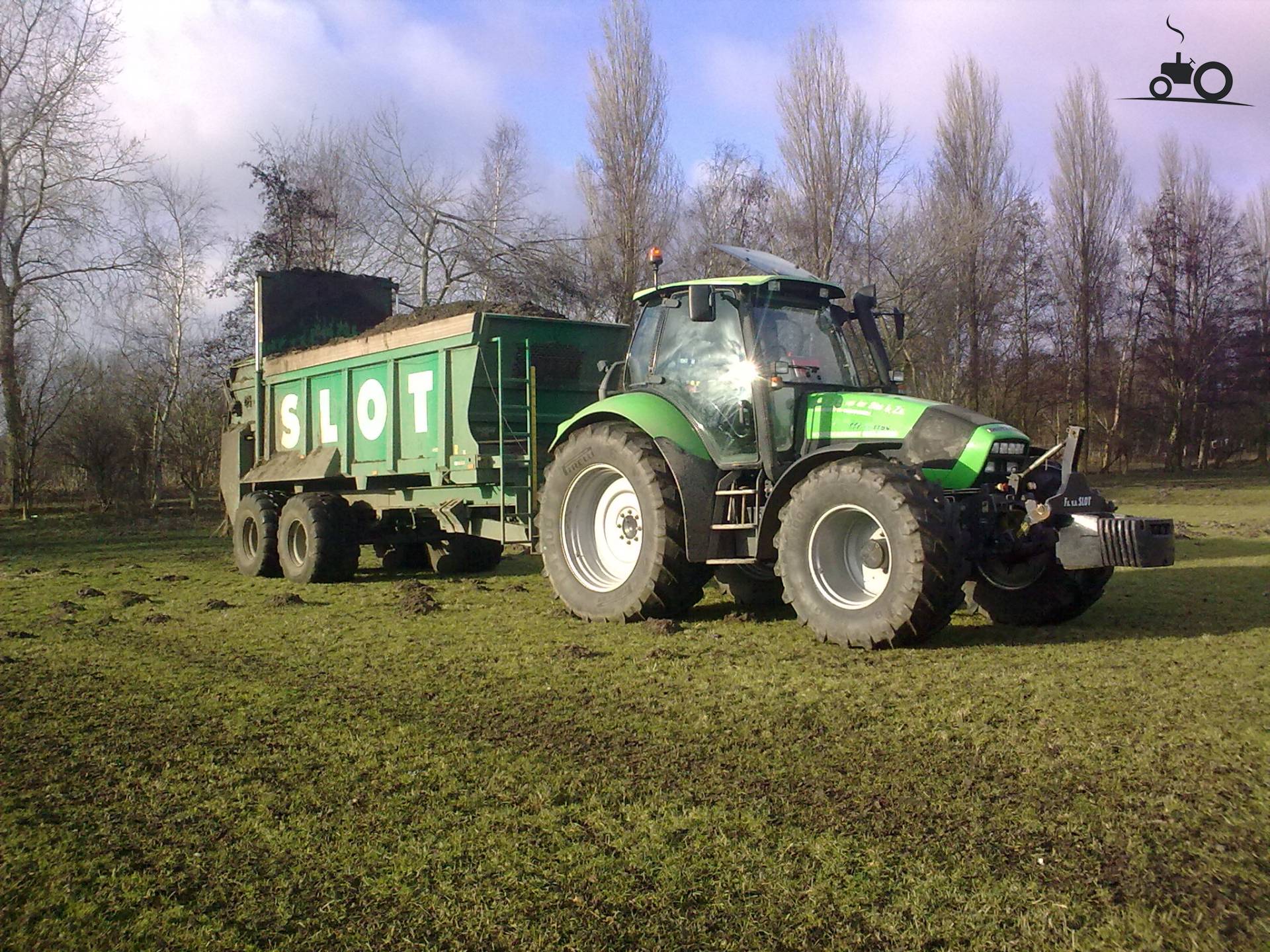 Miniature Deutz Fahr Agroton TTV 1160, échelle 1:32, Universal Hobbies, Couleur Or