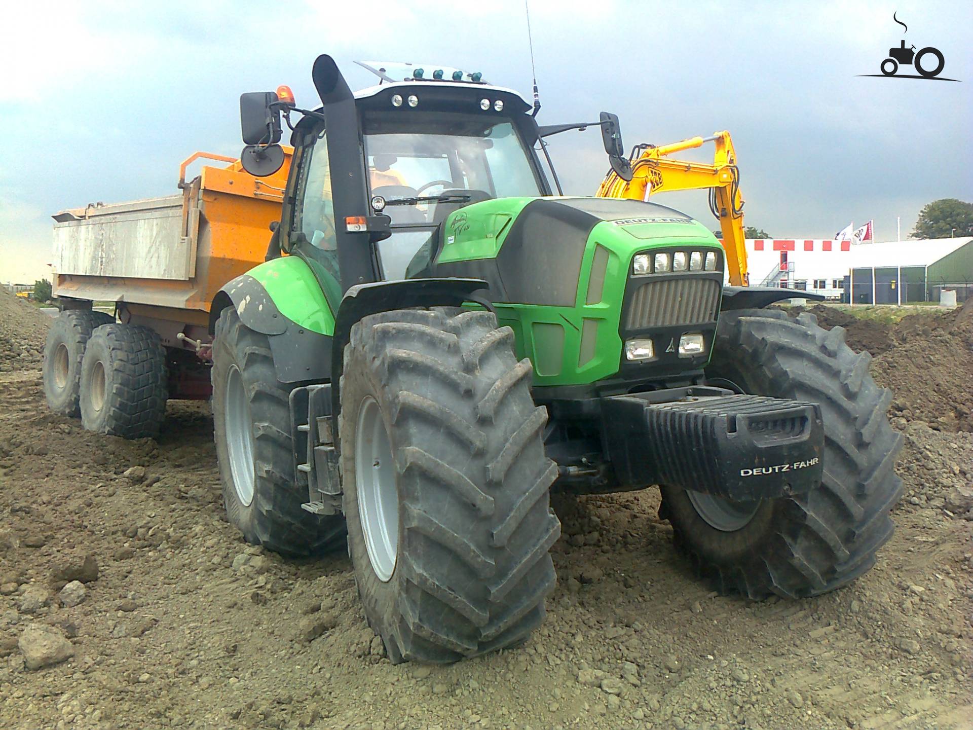 Foto Deutz-Fahr Agrotron TTV 630 Van Loon En Verhuurbedrijf Fred De Haaij