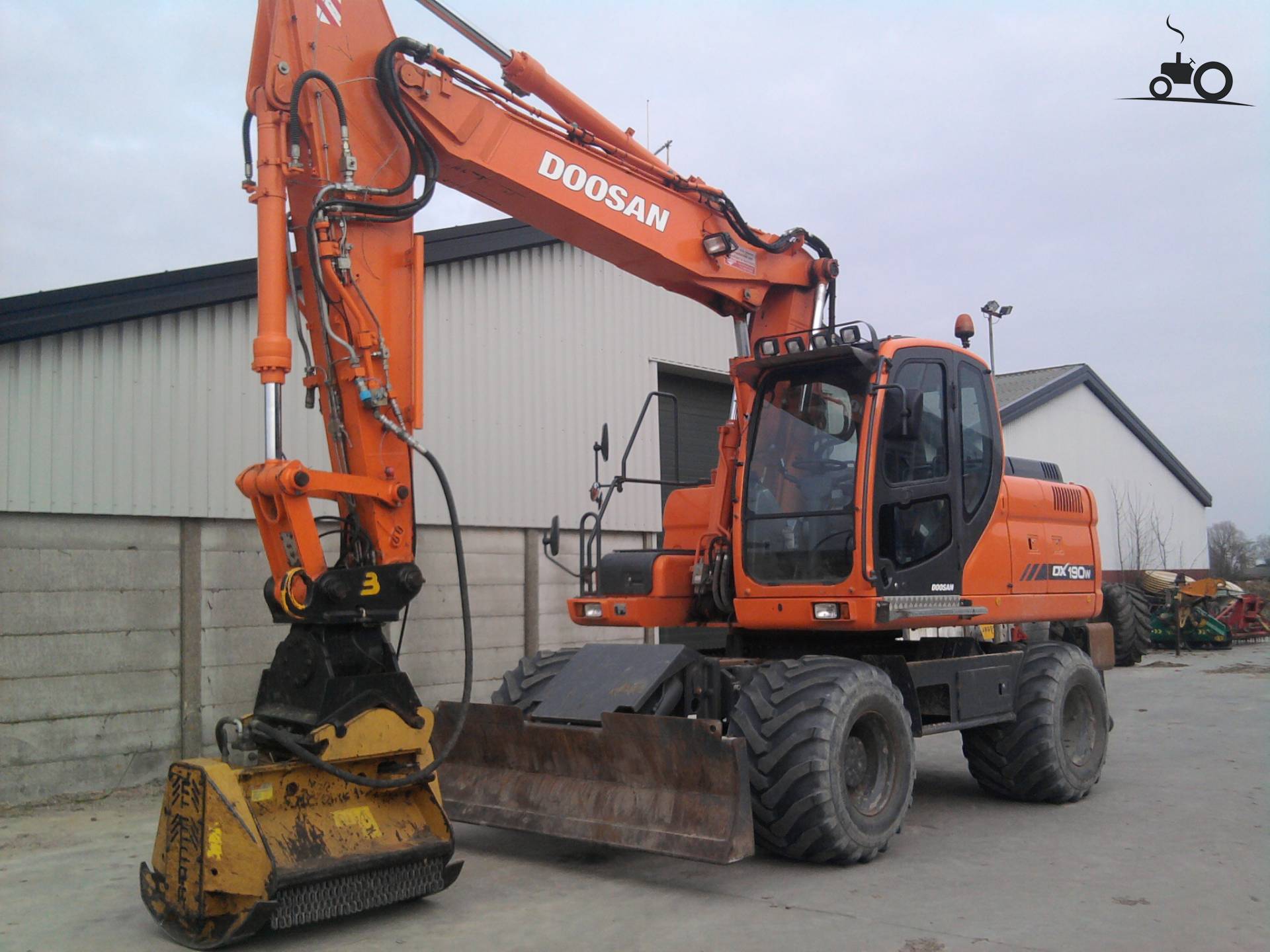 Foto Doosan Dx W Van Loon Mechanisatie Bedrijf Maatschap Hoekstra