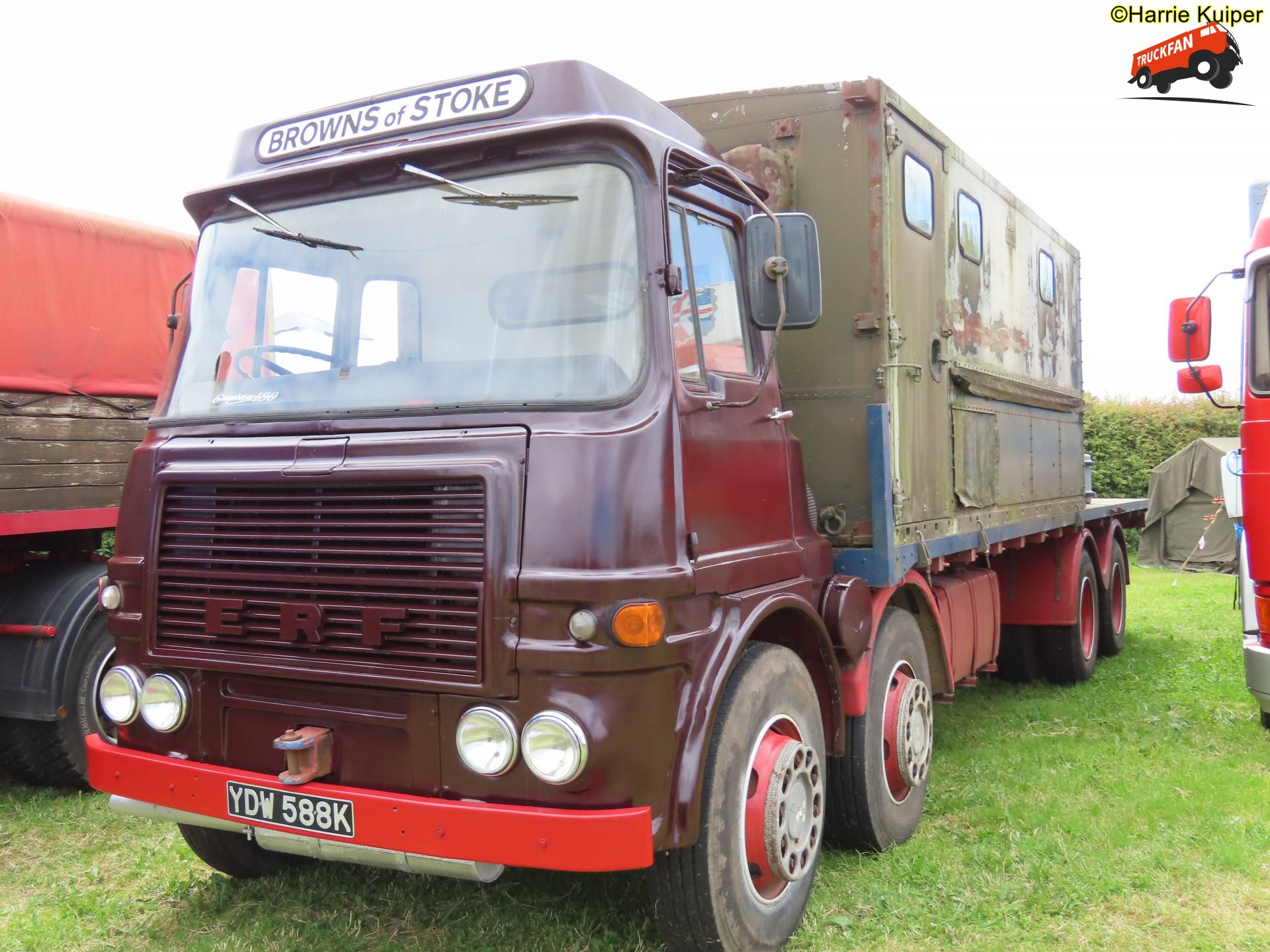 ERF vrachtwagen