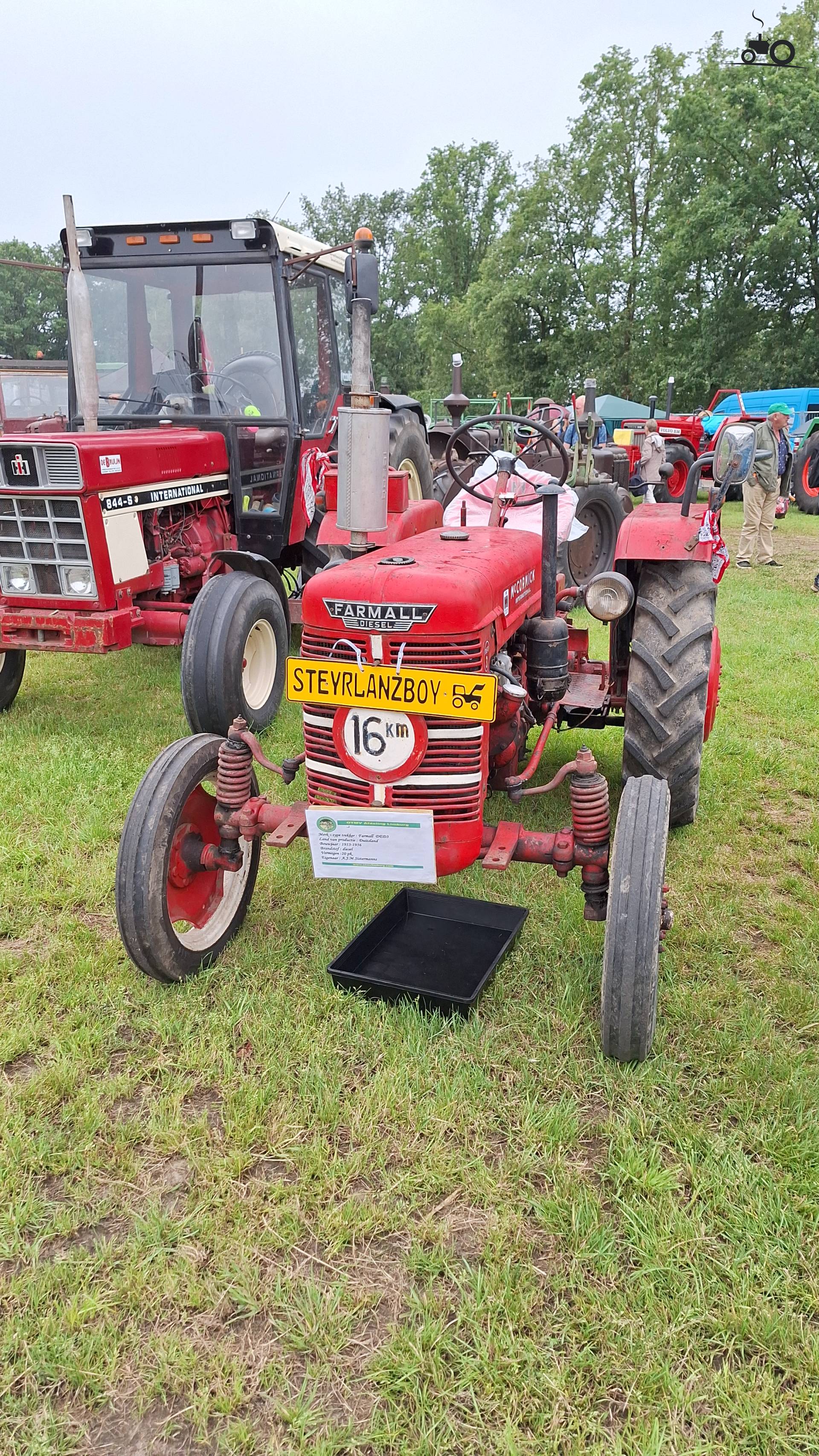 Farmall DED3 Fanclub - Specificaties, Foto's, Reviews & Forum