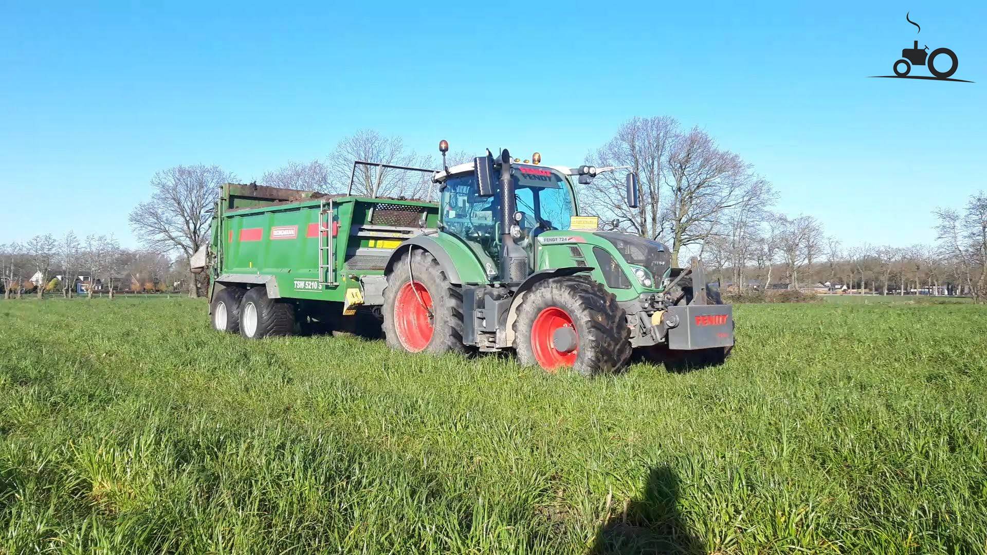 Foto Fendt 724 Van Geresteijn, Geresteijn Loonbedrijf B.V.