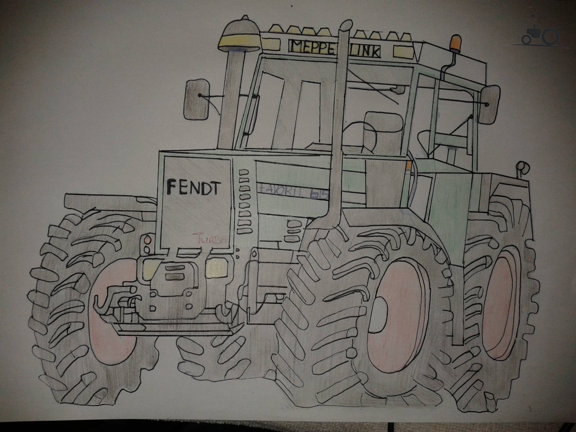 Fendt Zum Ausmalen Fendt Traktor Ausmalbilder Trecker Malvorlagen 
