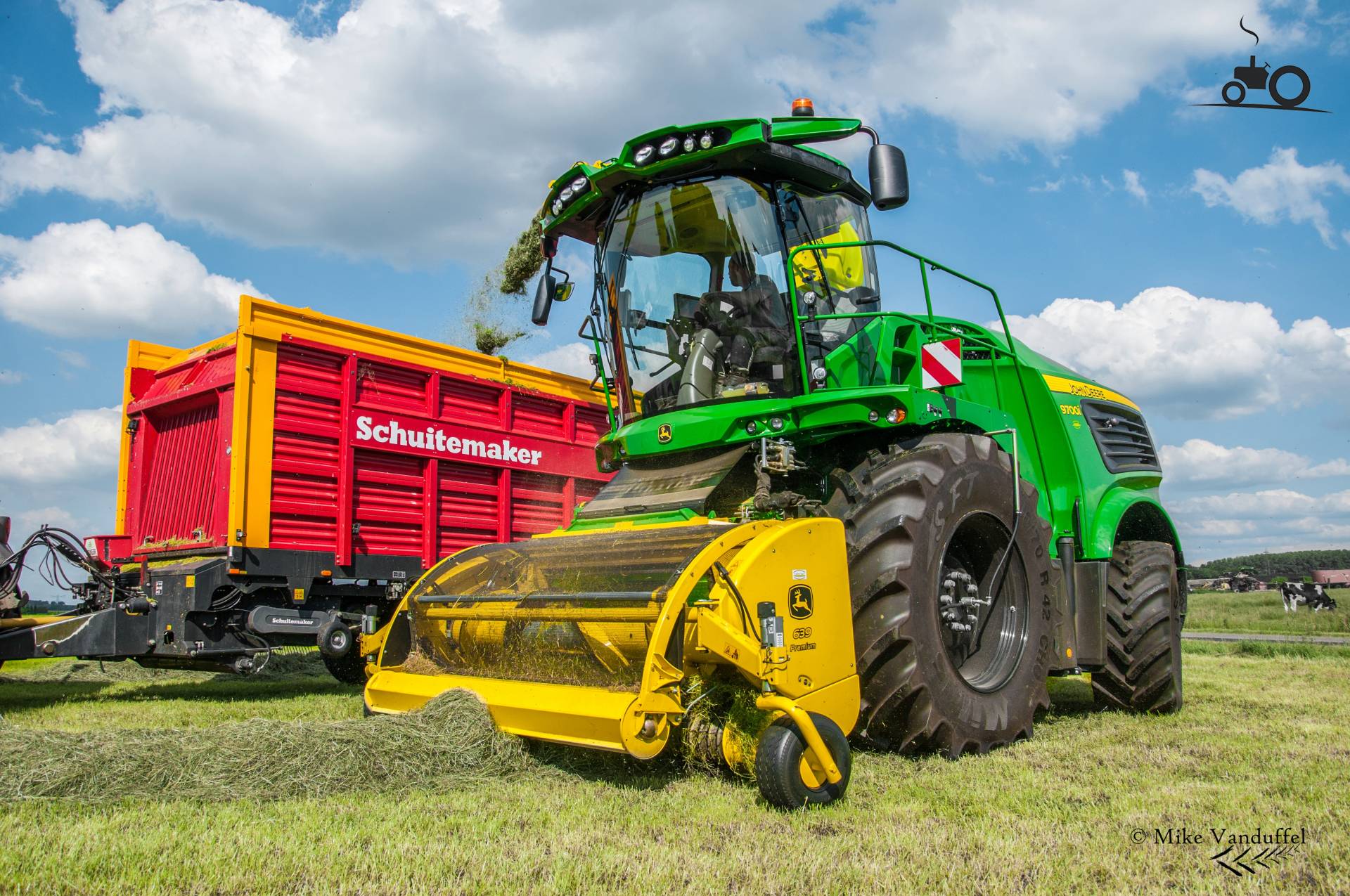 Foto John Deere 9700 Hakselaar Van Loonbedrijf Gebr Bogers