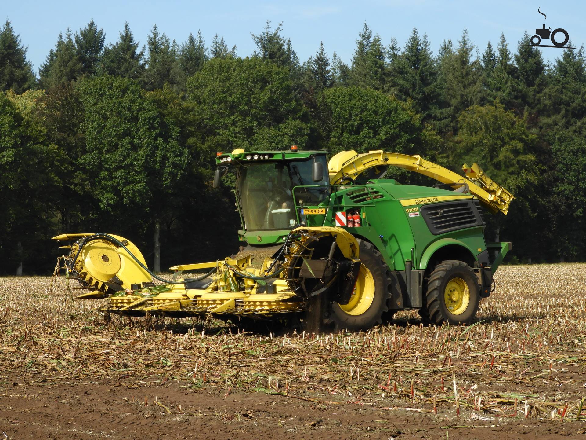 Foto John Deere 9700 Hakselaar Van Reyrink Diessen 4133