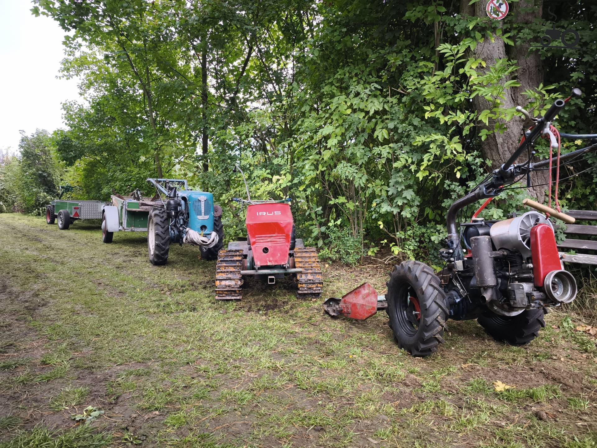 Irus u1200 en Hummel de62a
