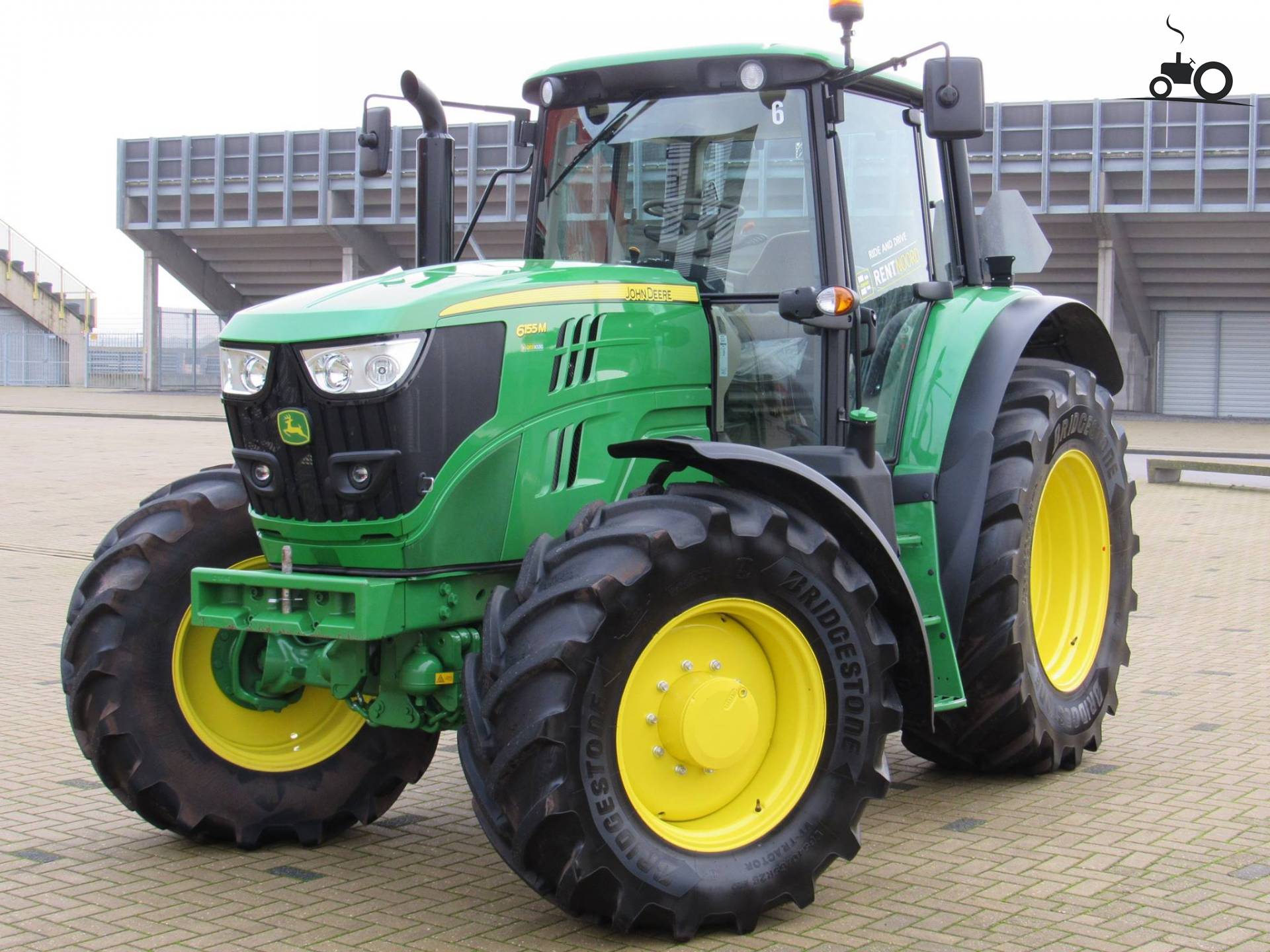 Foto John Deere 6155m Van Groenoord Bv 7640