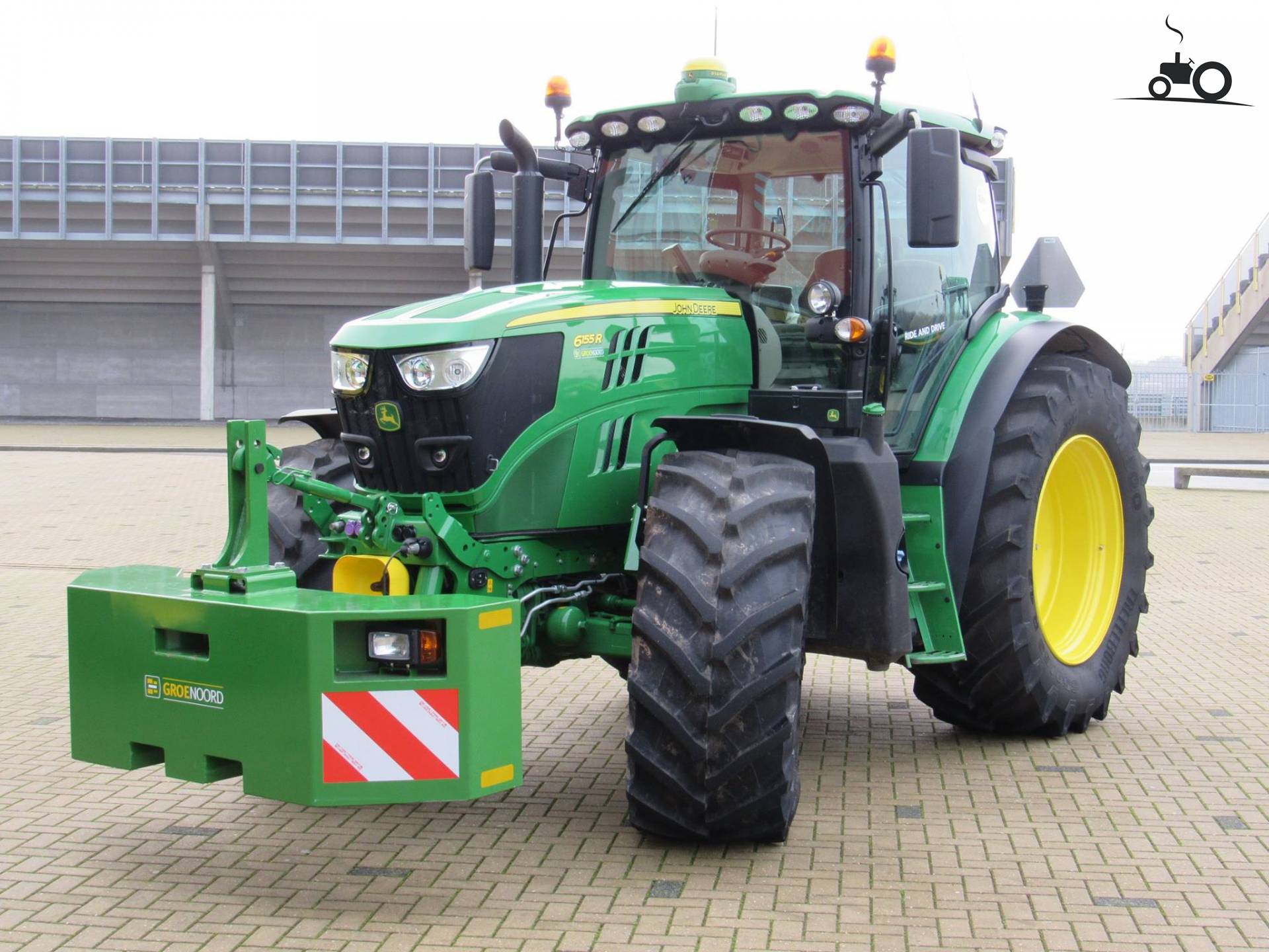 Foto John Deere 6155r Van Groenoord Bv 9861