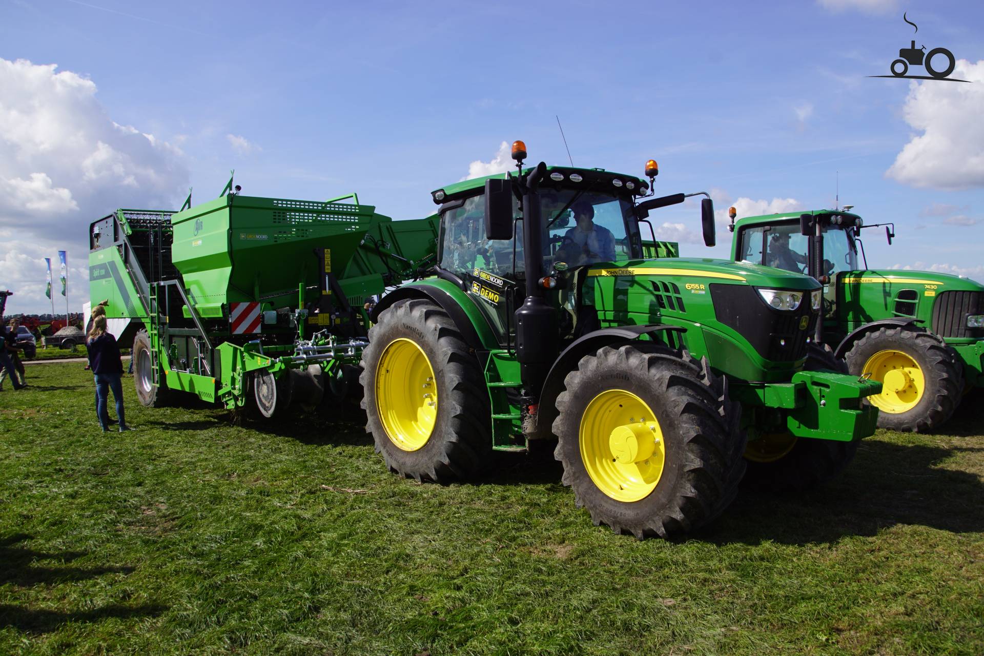 Foto John Deere 6155r Van Groenoord Bv 9854