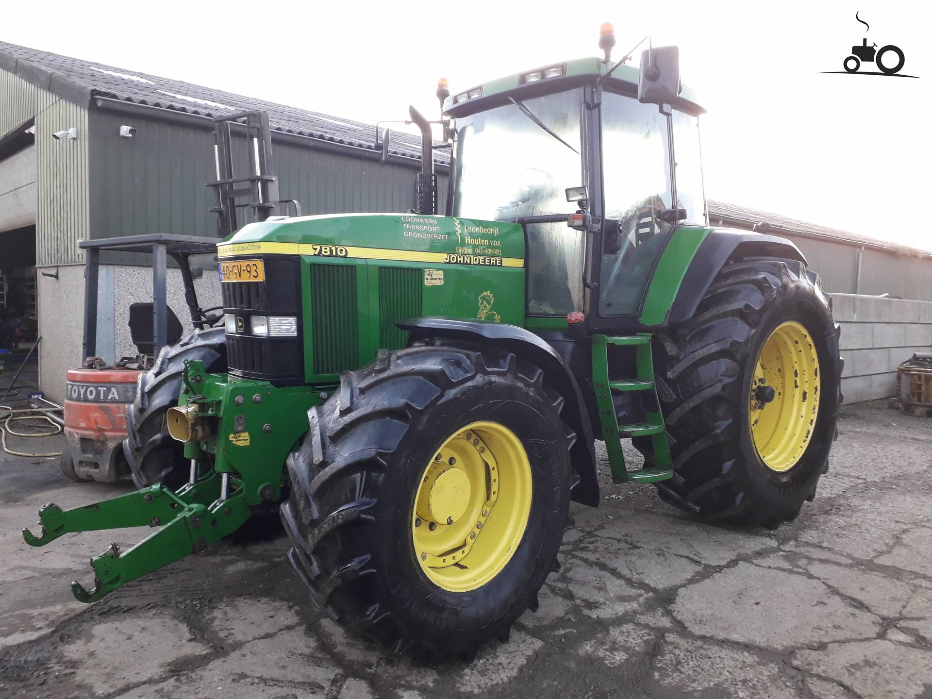 Foto John Deere 7810 Van Loonbedrijf Houten 6877