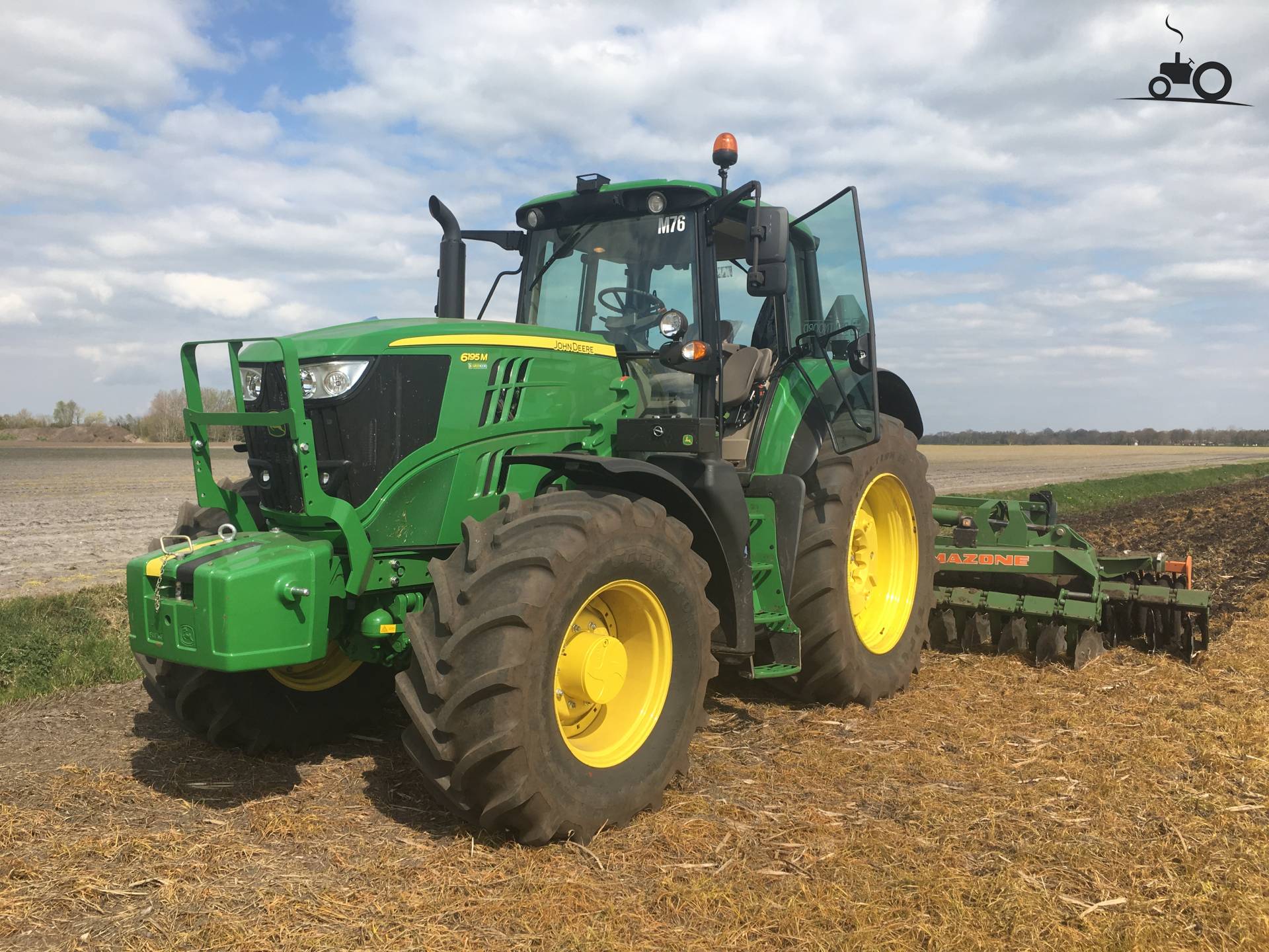 Foto John Deere M Van Loon Grondverzetbedrijf Pomper Vof