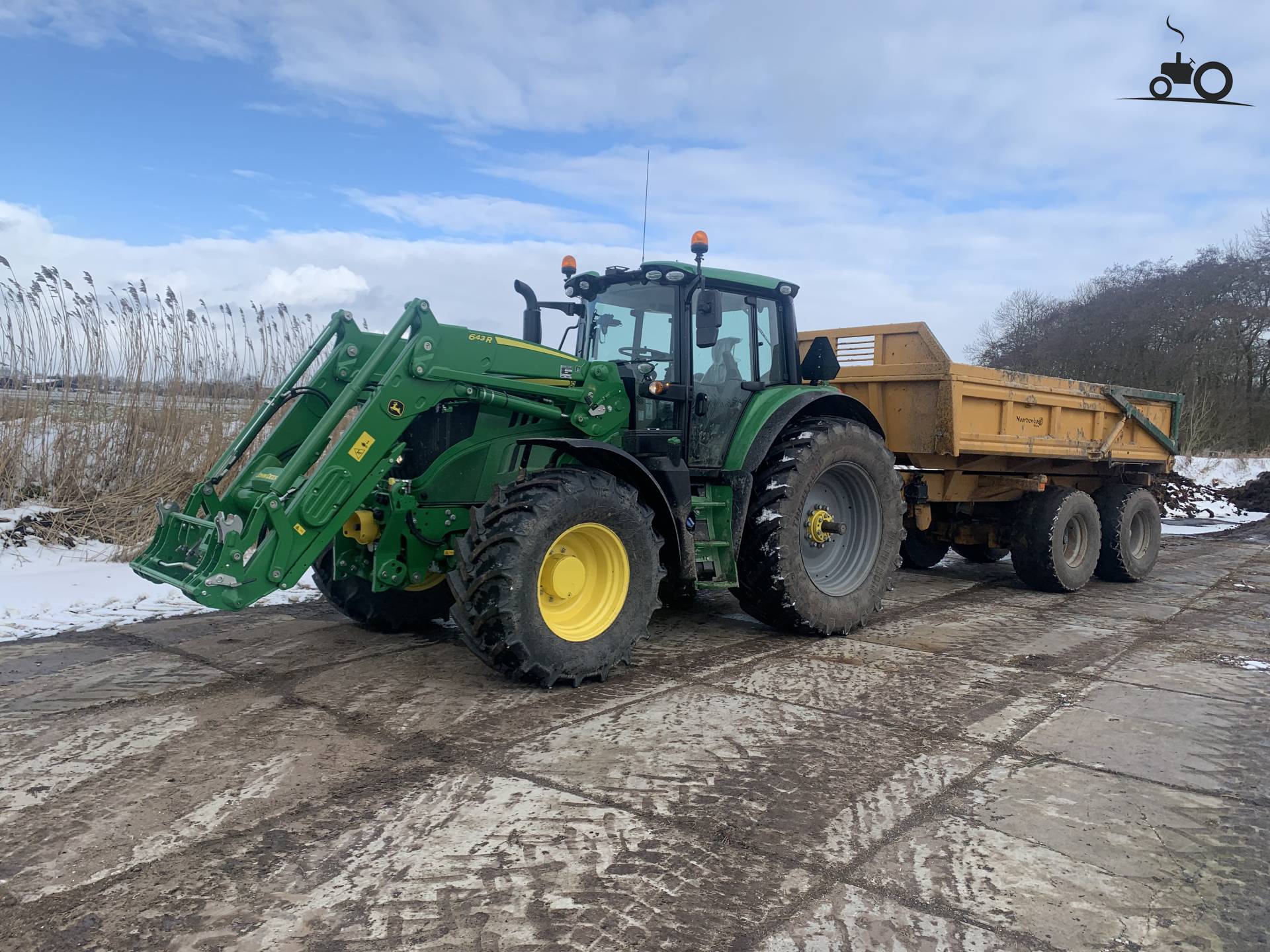 Foto John Deere 6155m 1399324 2599