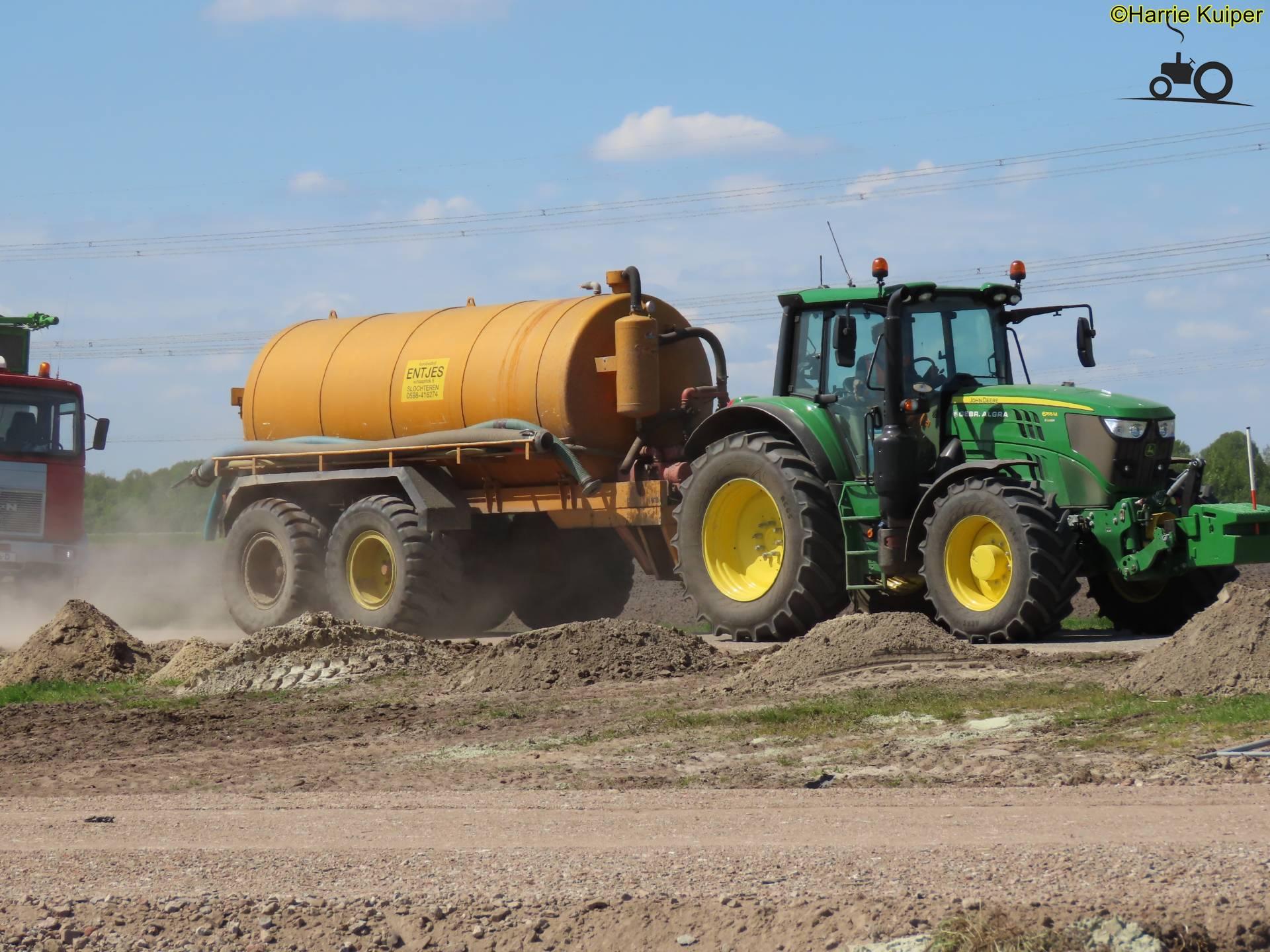 Foto John Deere 6155m Van Grondverzetbedrijf Gebr Algra 4477