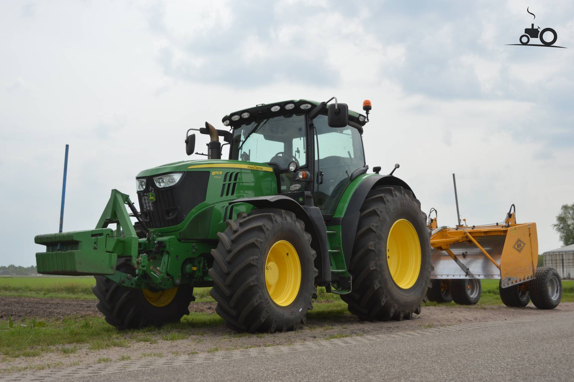 John Deere 6170R France Tracteur image 1472101