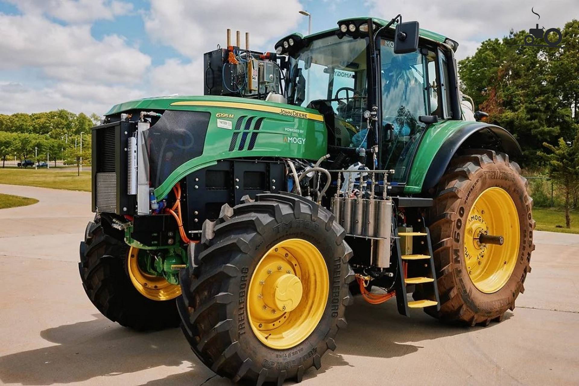 Foto John Deere 6195M #1476789