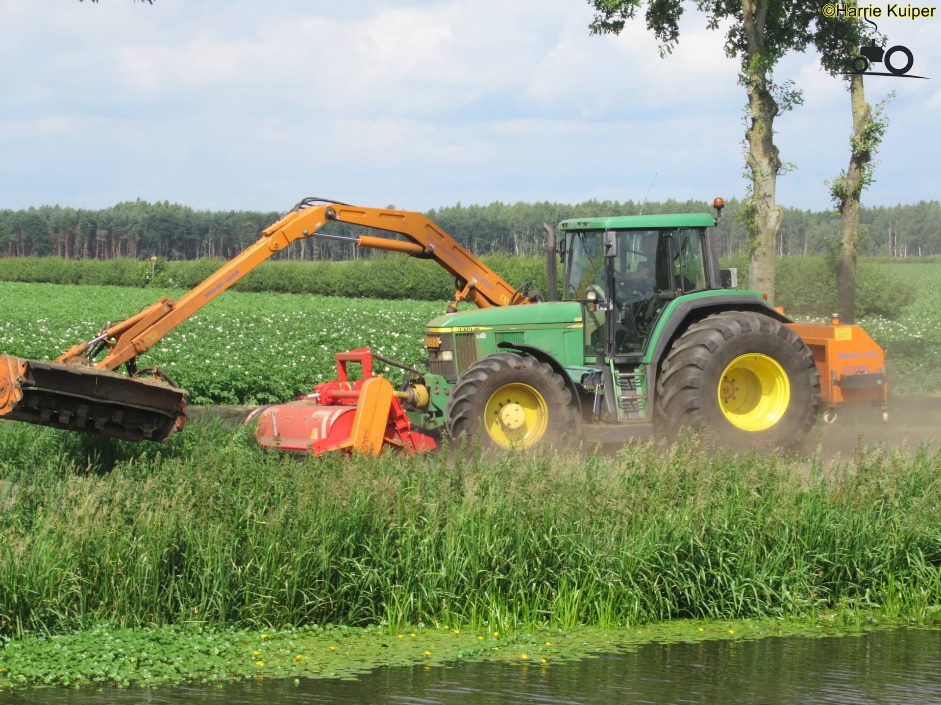 John Deere France Tracteur Image